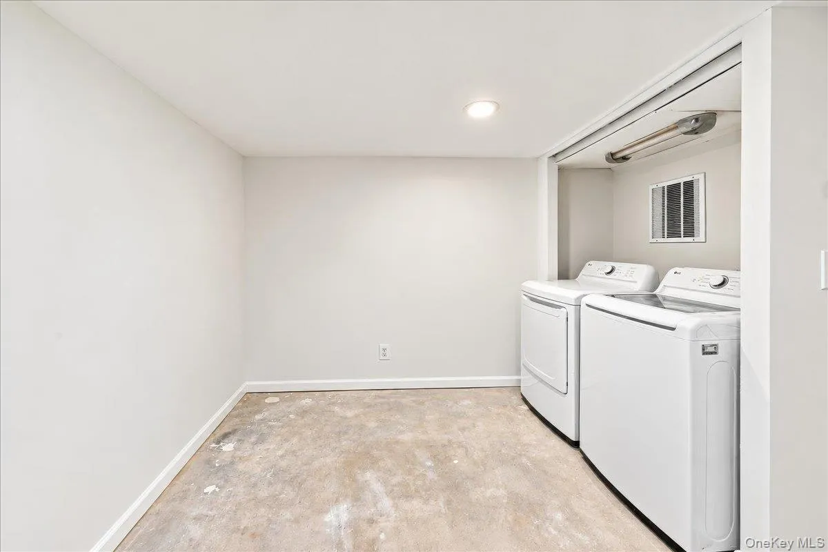 Laundry in Basement - machines are new Laundry in Basement - machines are new