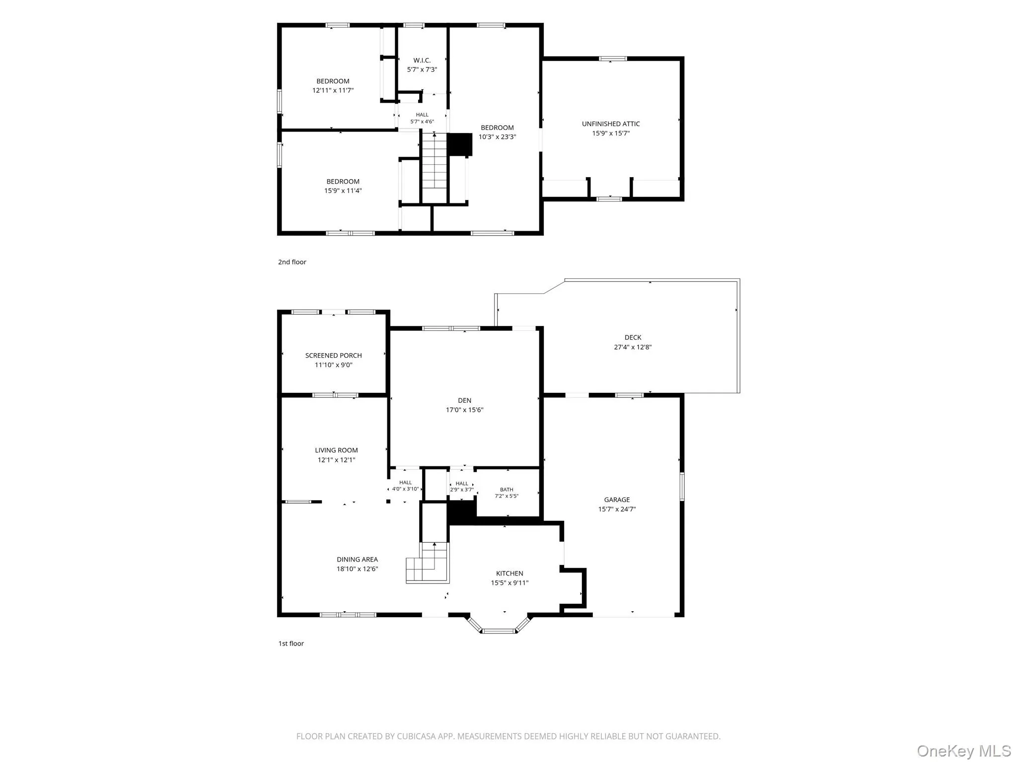 Both Floors Floor Plan Both Floors Floor Plan