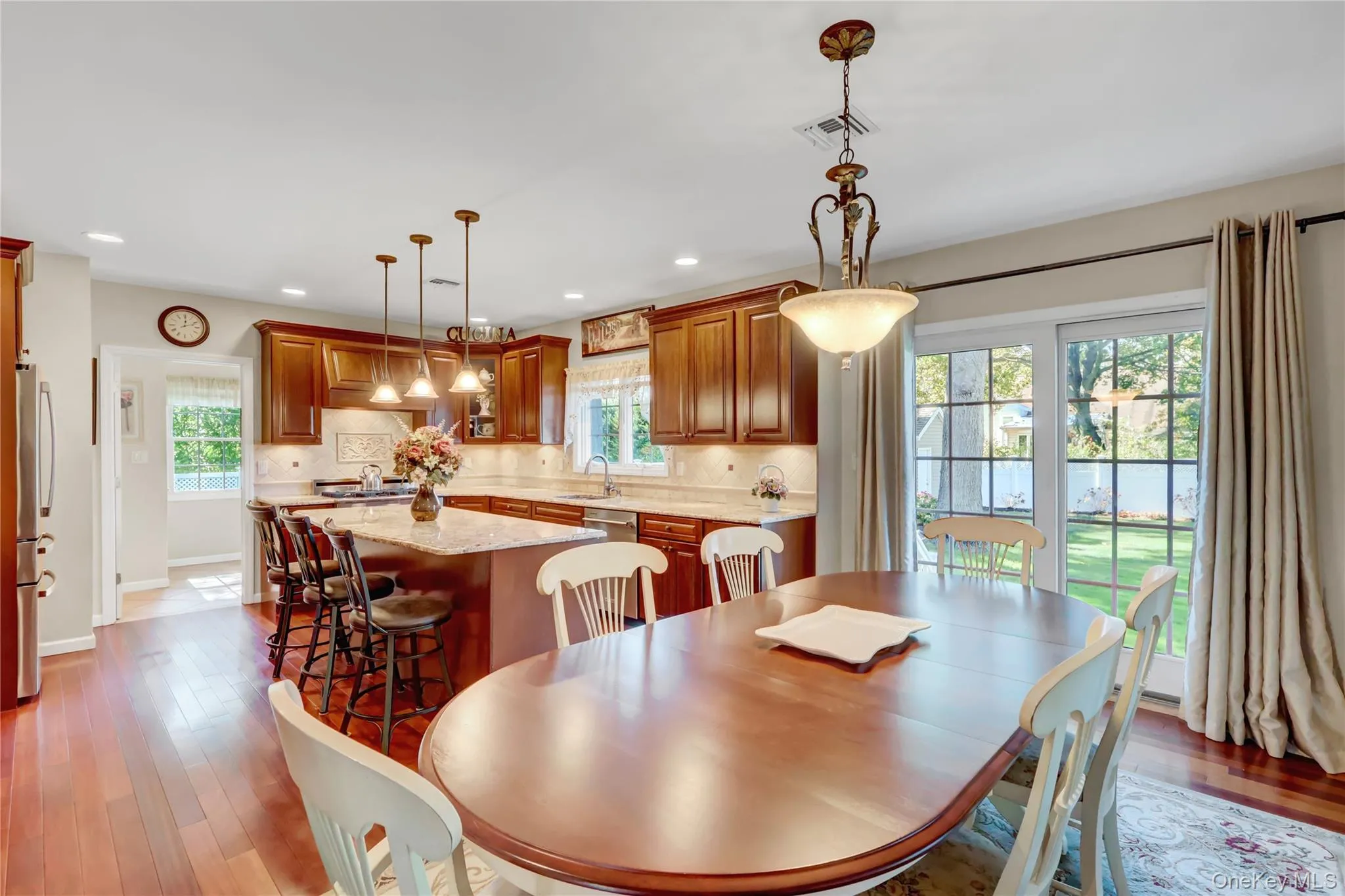 Chef's Delight,French Sliding Doors Lead Out To Rear Yard, Access to Mudroom/ Laundry Area, Separate Outside Entrance Chef's Delight,French Sliding Doors Lead Out To Rear Yard, Access to Mudroom/ Laundry Area, Separate Outside Entrance