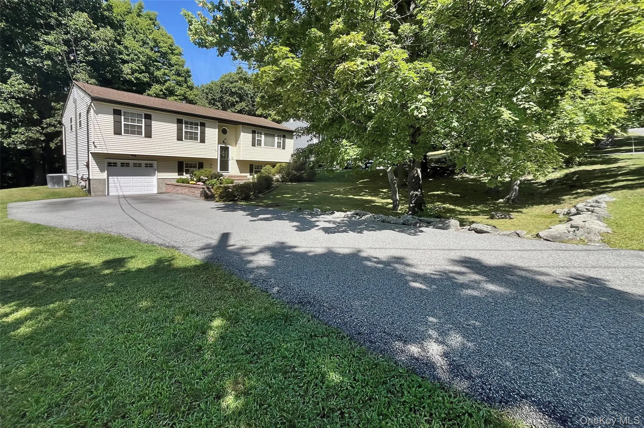 with sizable driveway with sizable driveway