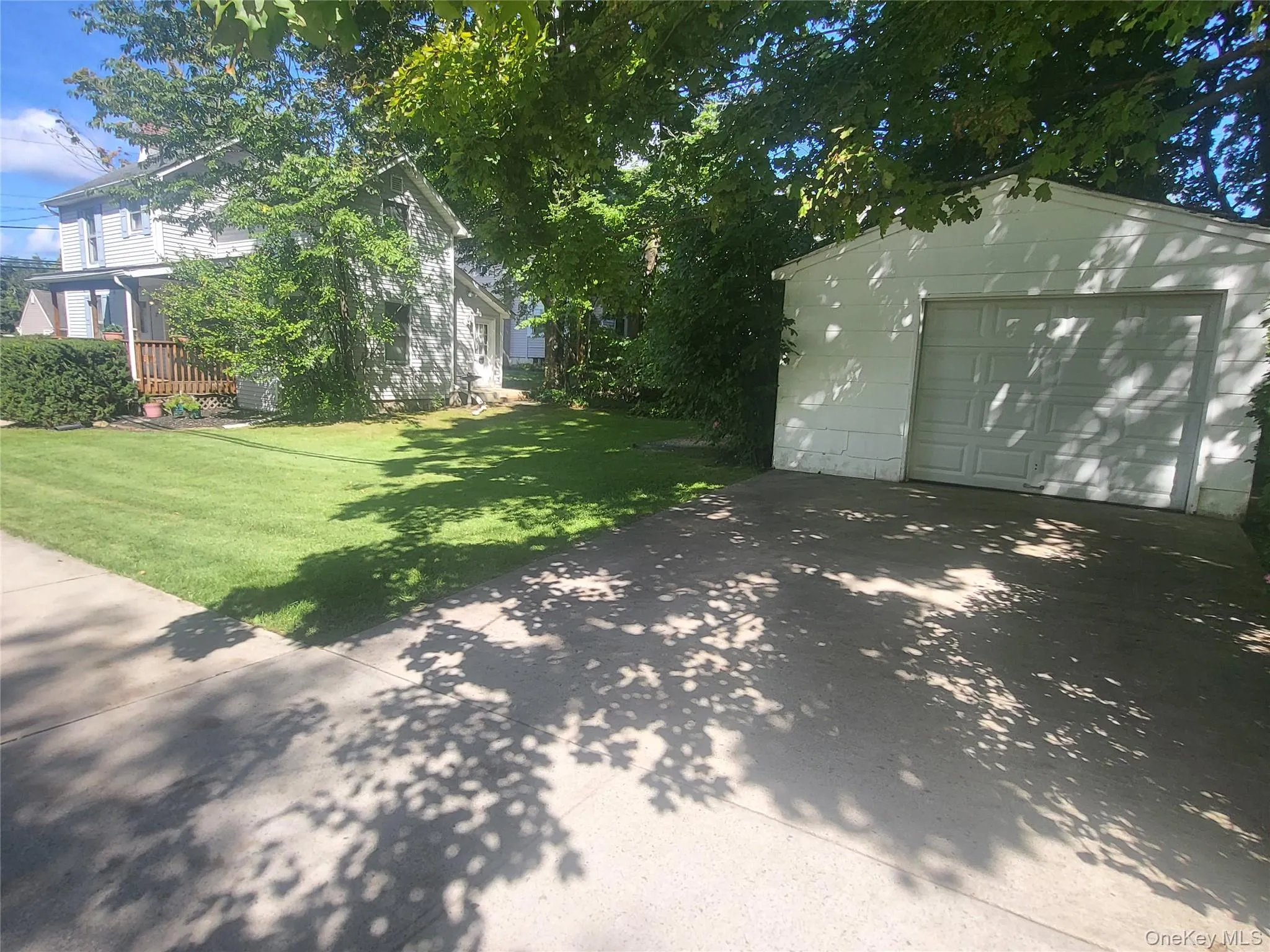 Driveway and garage Driveway and garage