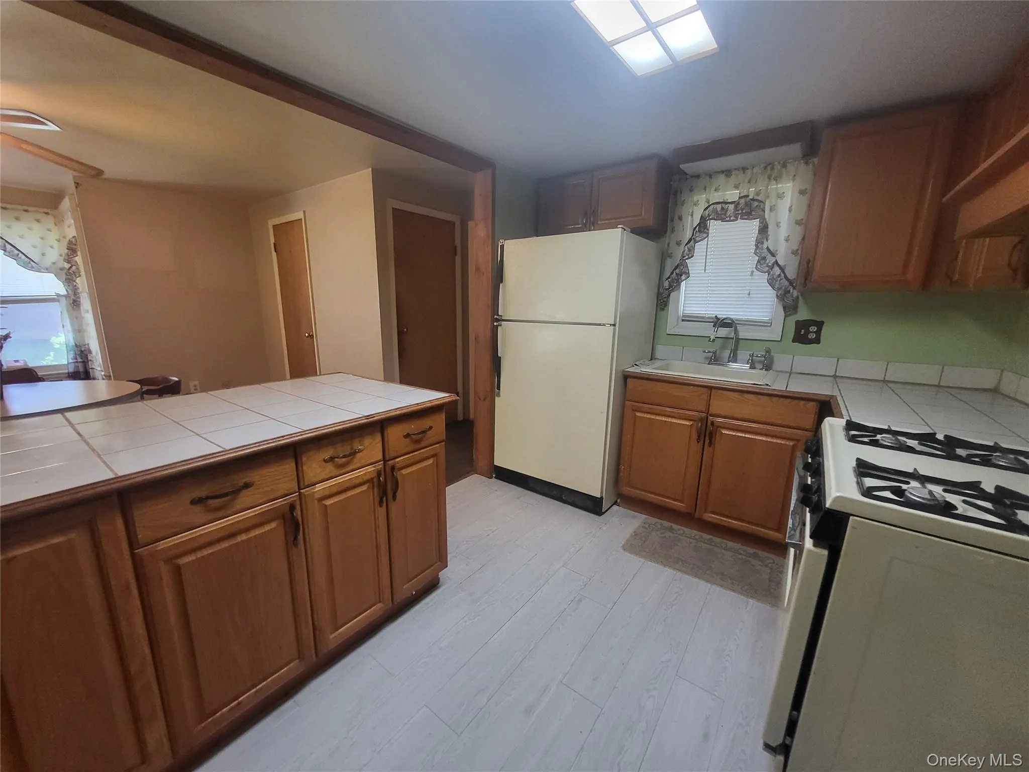 Kitchen with newer floor Kitchen with newer floor
