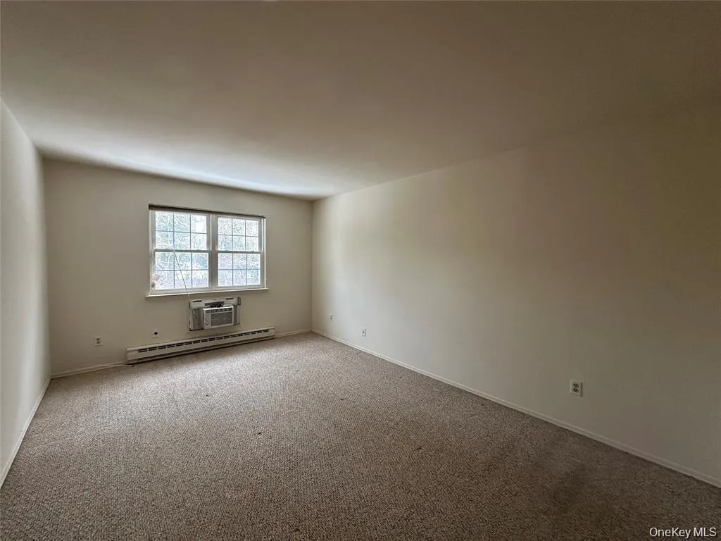 Large bedroom with in wall ac unit Large bedroom with in wall ac unit