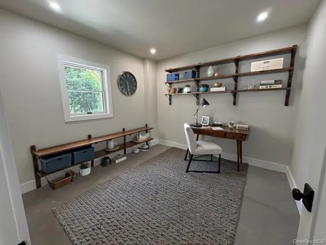 virtually staged office lower level virtually staged office lower level