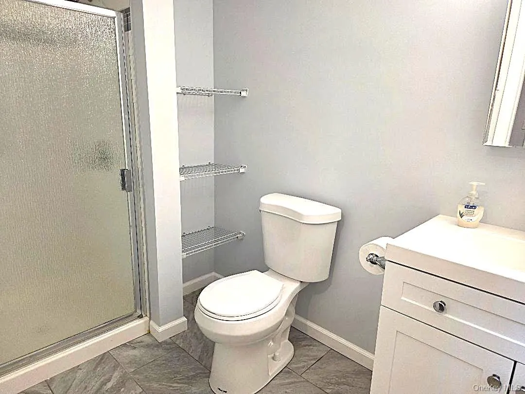 Primary bathroom with walk-in shower Primary bathroom with walk-in shower