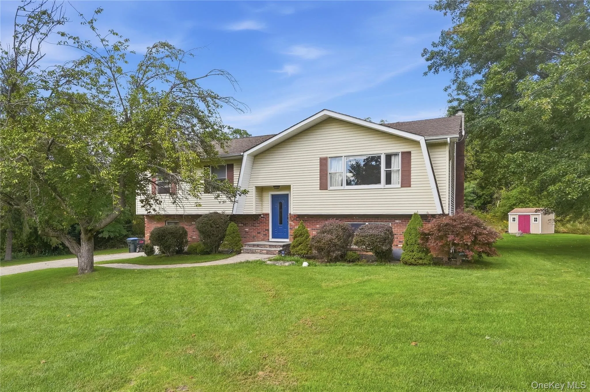 A great home with a level yard and shed A great home with a level yard and shed