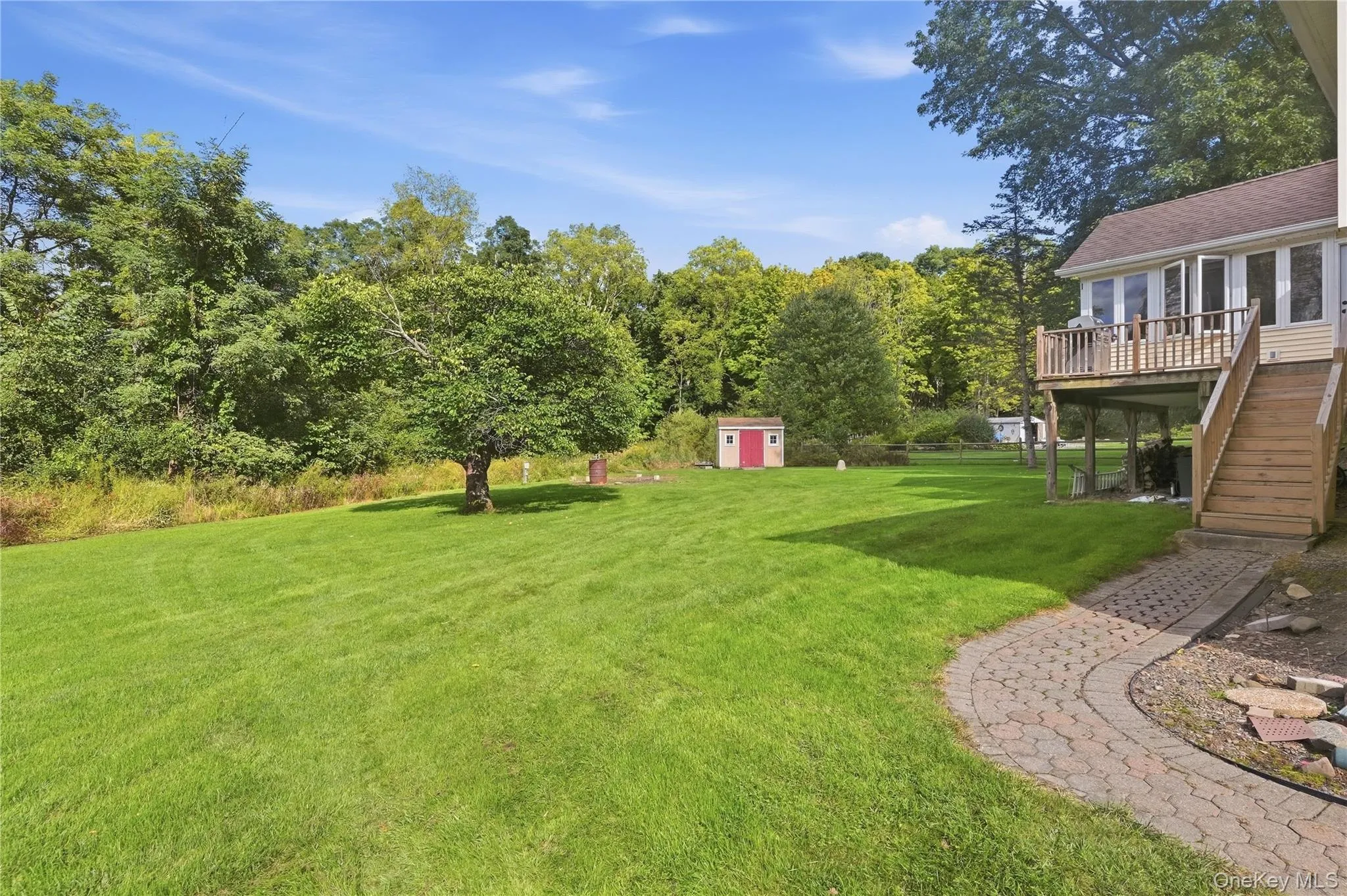 Beautiful level yard ready for its next owner! Beautiful level yard ready for its next owner!