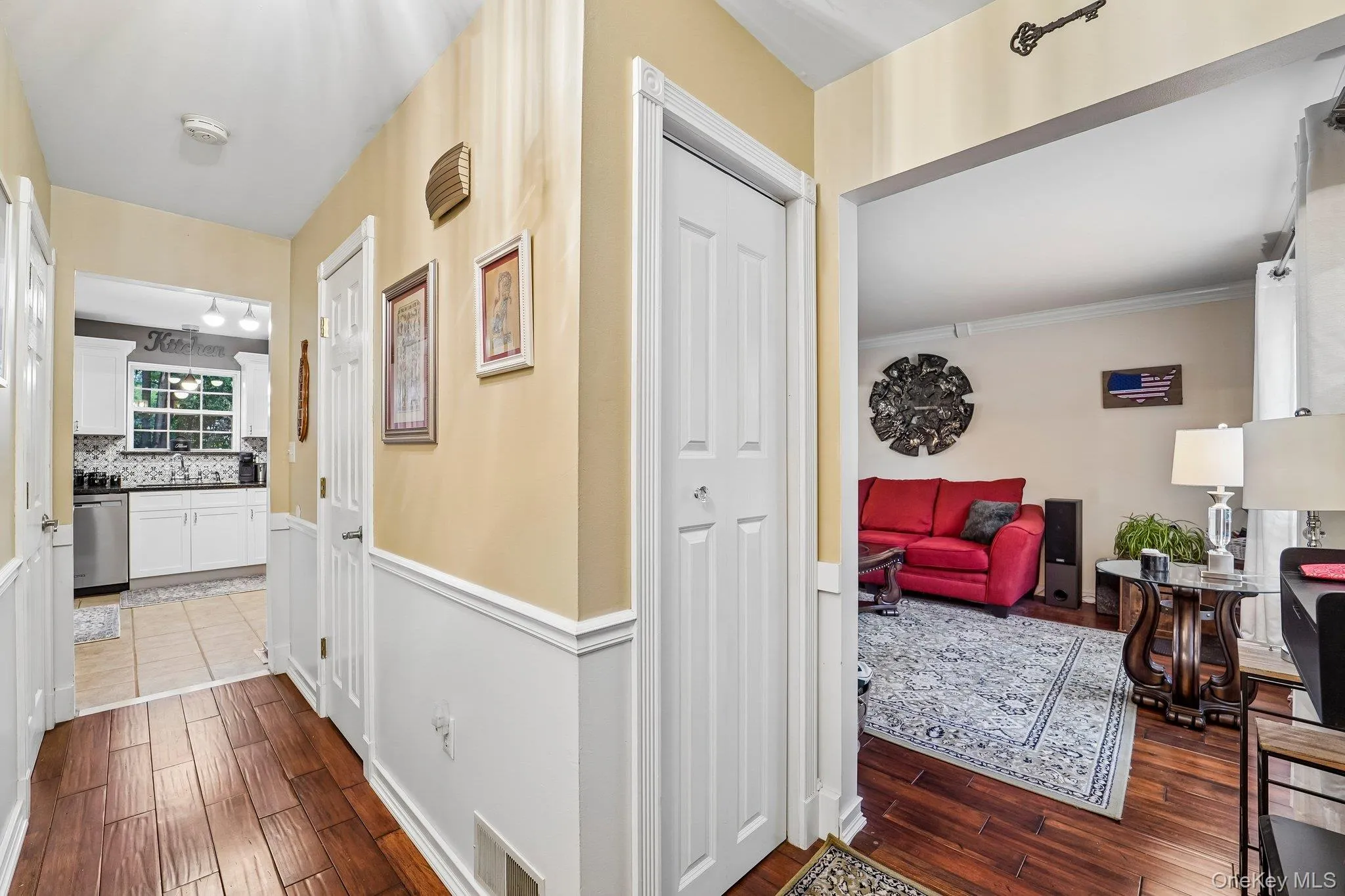 Coat closet at entrance Coat closet at entrance