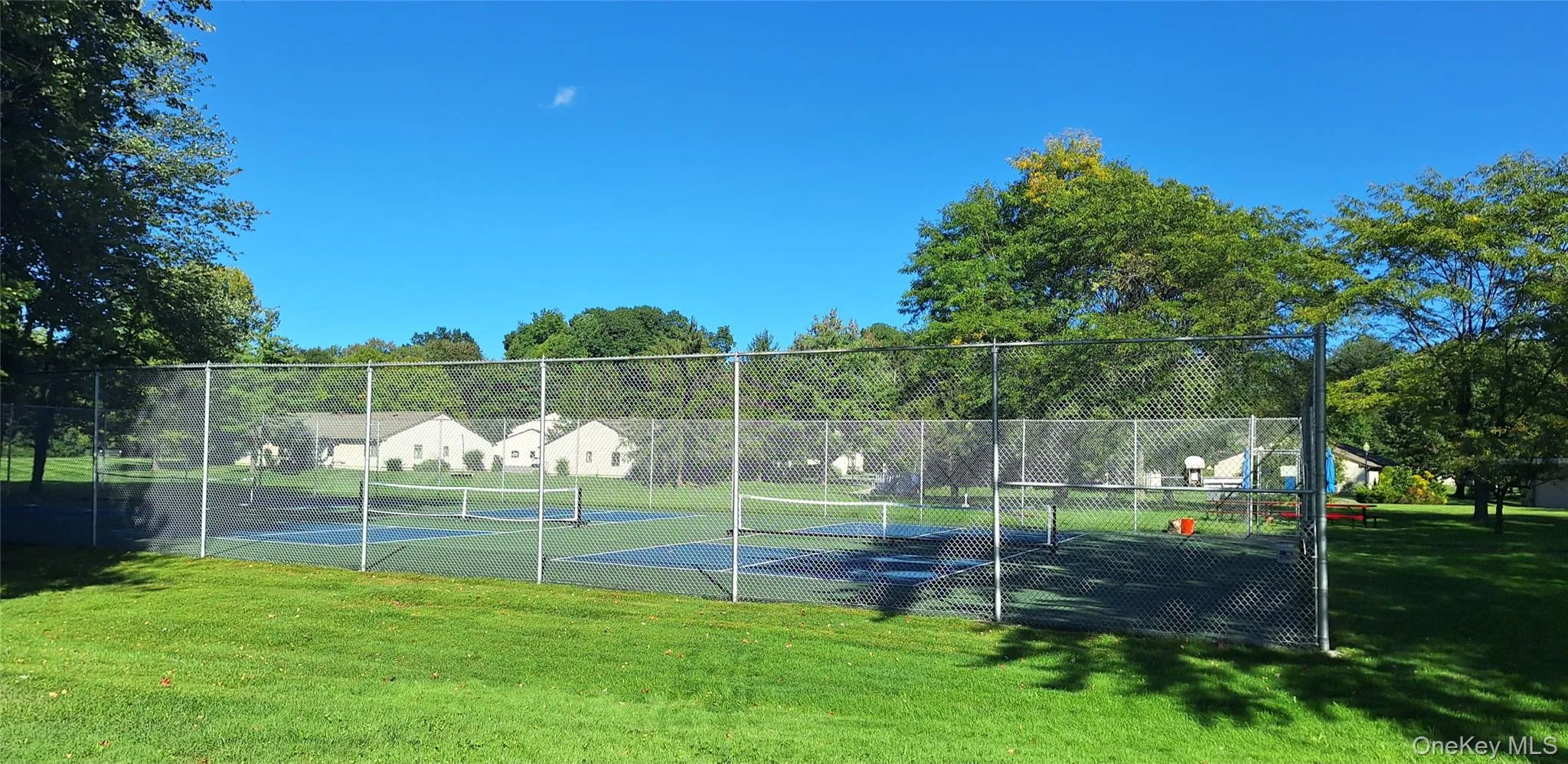 Pickle Ball courts. There are tennis courts too. Pickle Ball courts. There are tennis courts too.