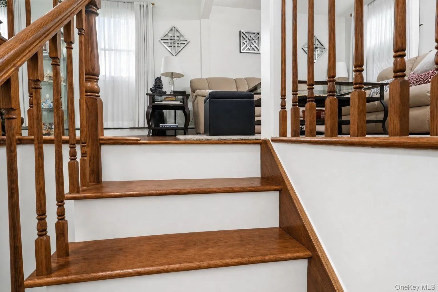 Staircase to 3rd floor living room~ Staircase to 3rd floor living room~