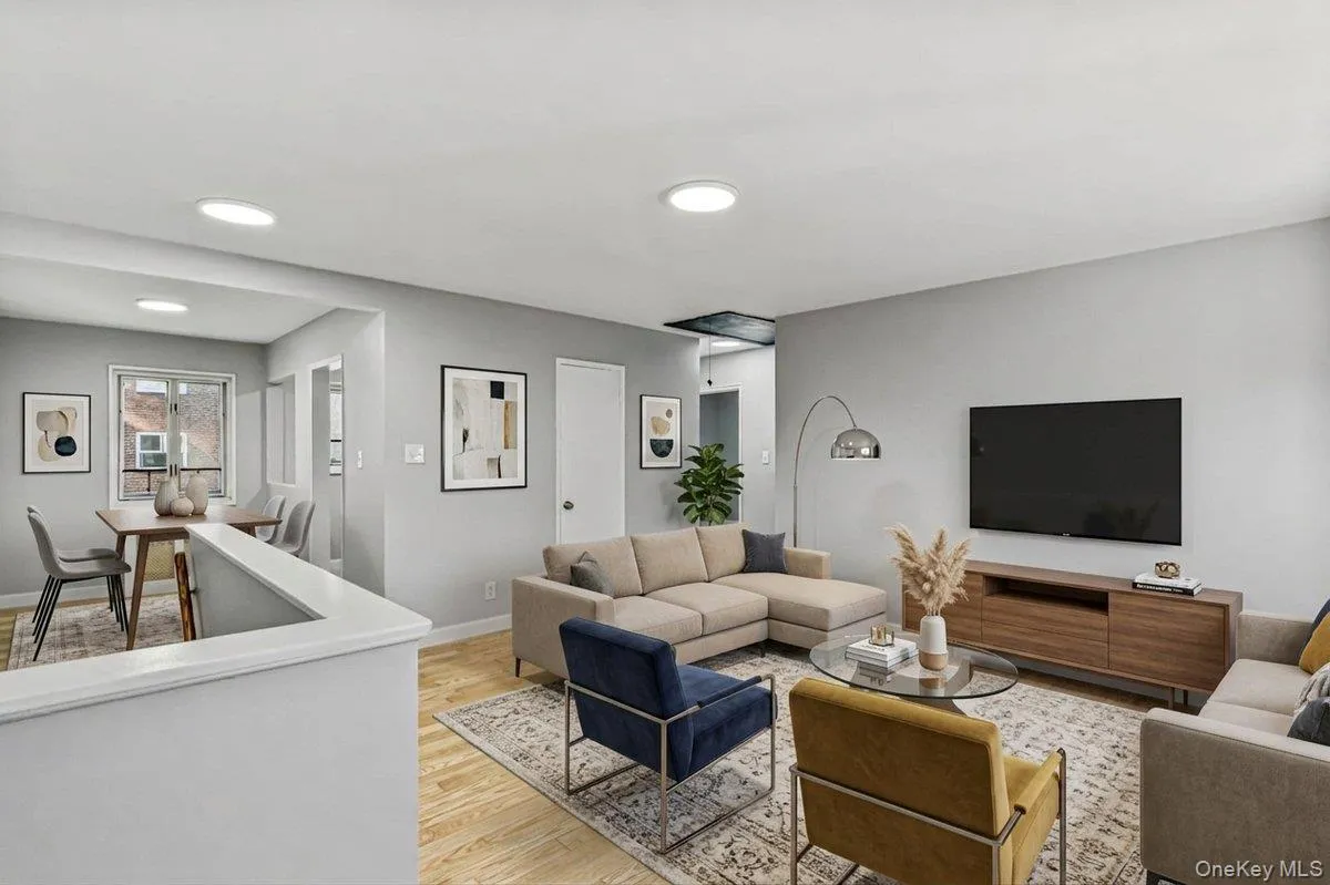 Living Room Virtually Staged Living Room Virtually Staged
