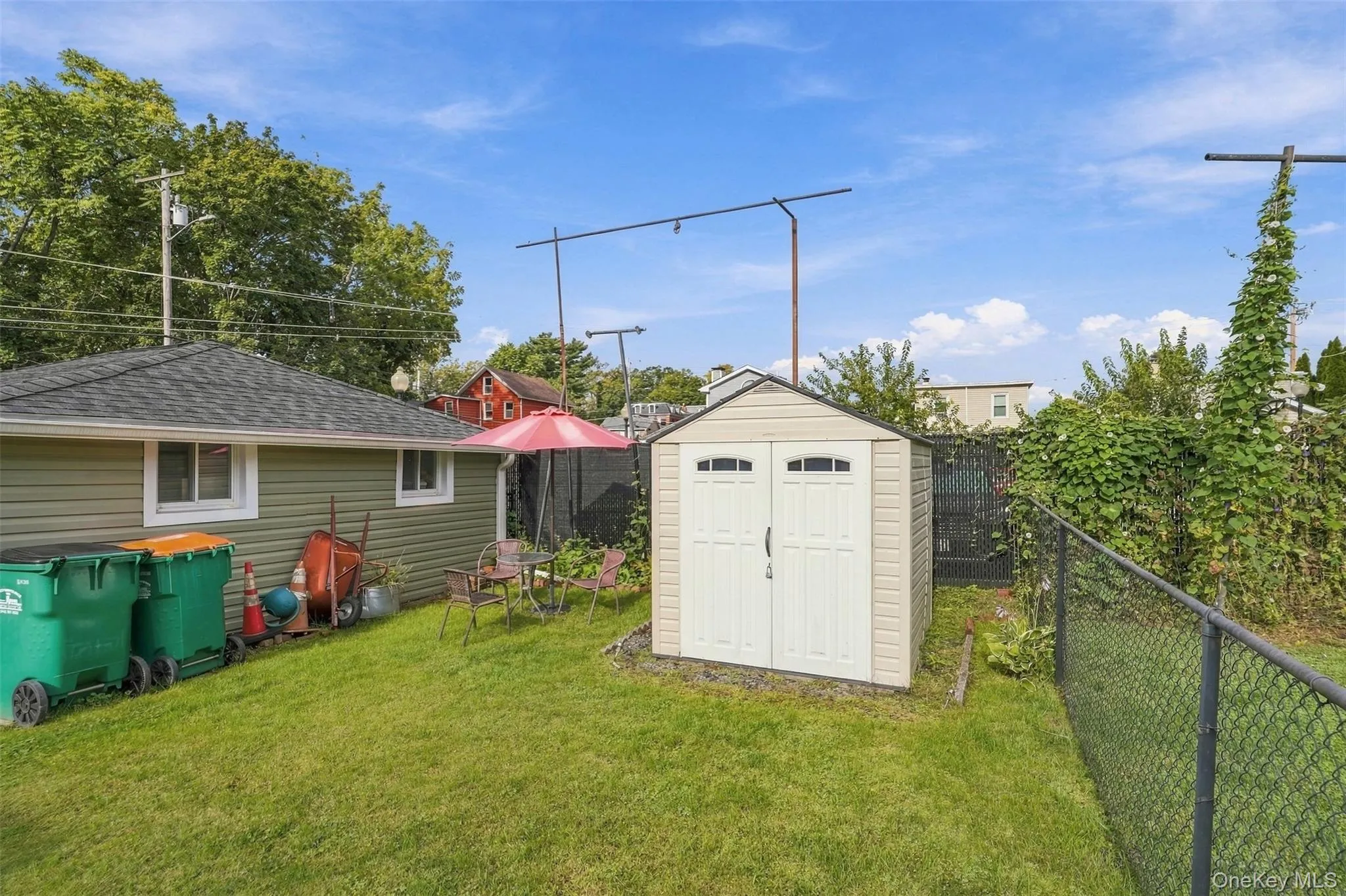 Shed for extra storage Shed for extra storage