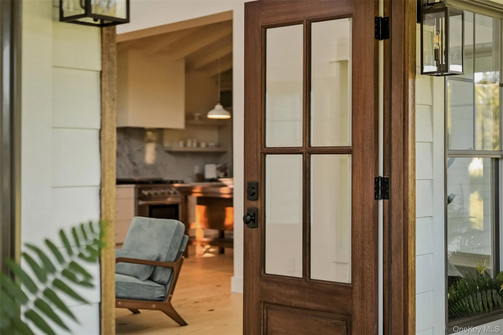 Mahogany french front doors, a thoughtful traditional design choice Mahogany french front doors, a thoughtful traditional design choice