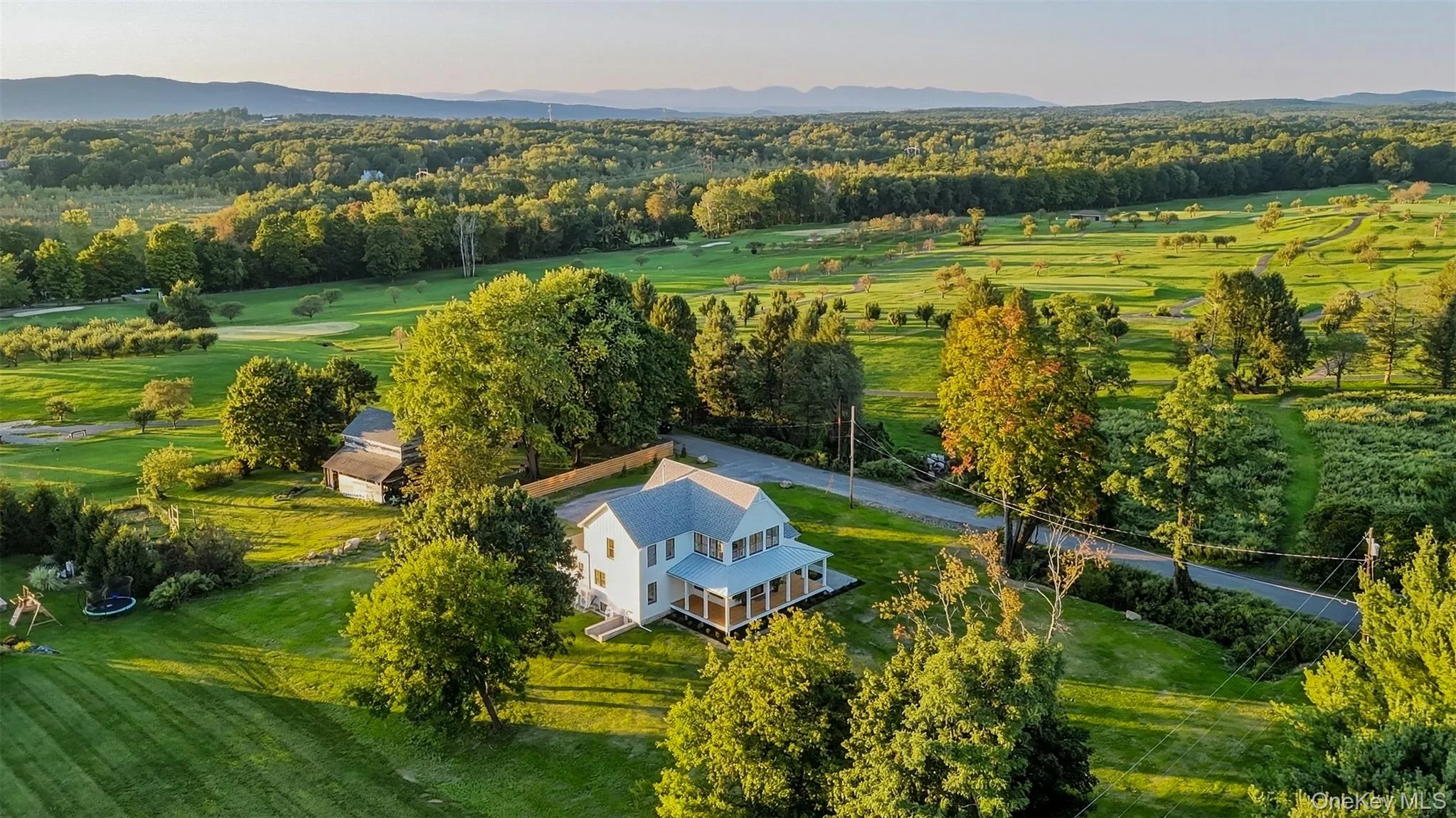 The best neighbor is a 27 hole golf course with lush green fairways, apple trees and Shawangunk Mountain views The best neighbor is a 27 hole golf course with lush green fairways, apple trees and Shawangunk Mountain views