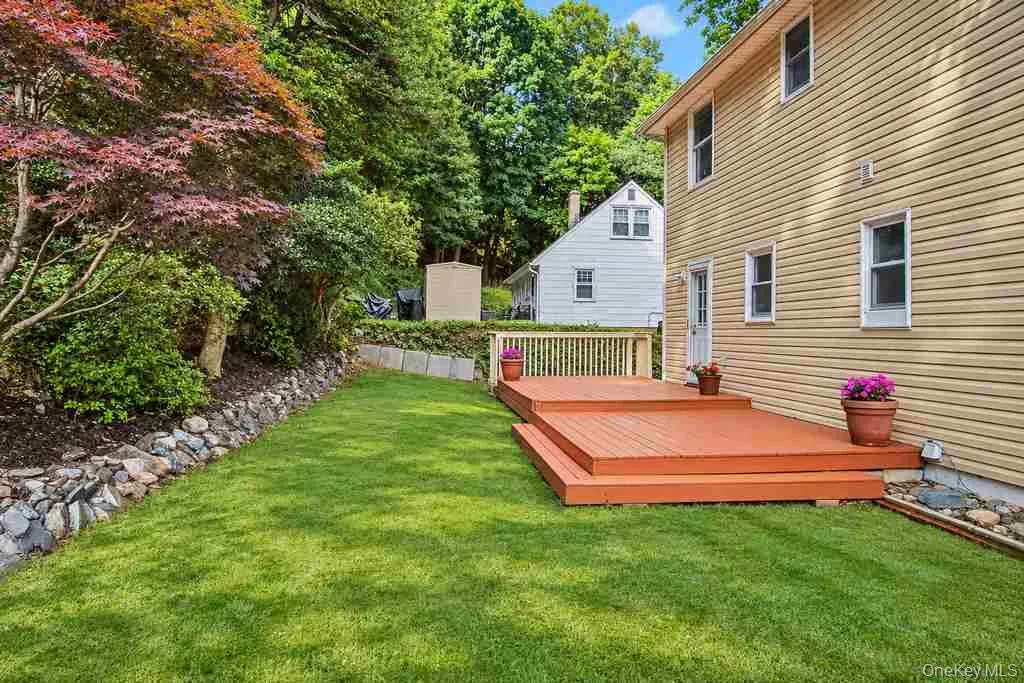 View of Yard and Deck View of Yard and Deck