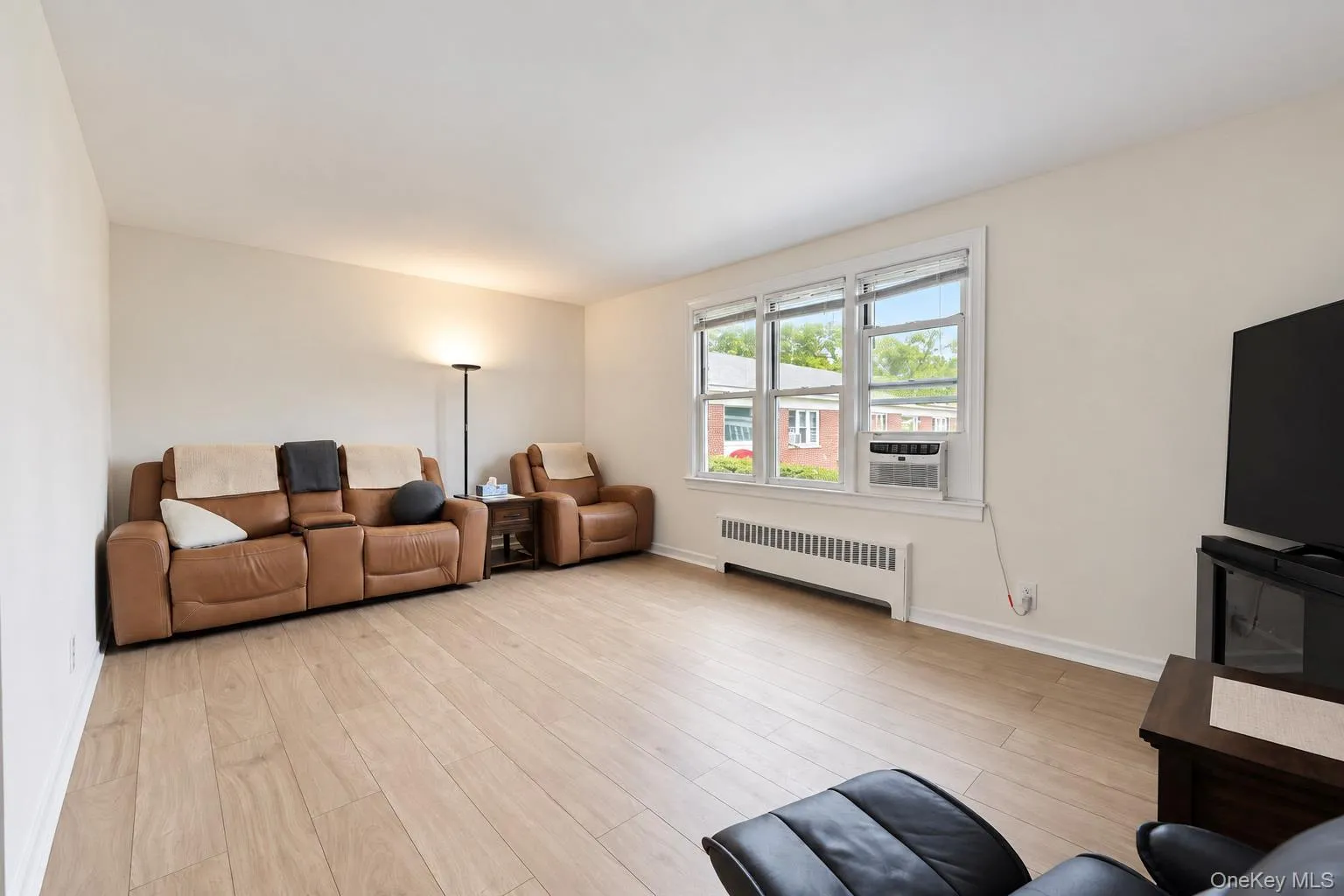 Spacious & Bright Living Roomnew Hybrid Flooring Spacious & Bright Living Roomnew Hybrid Flooring