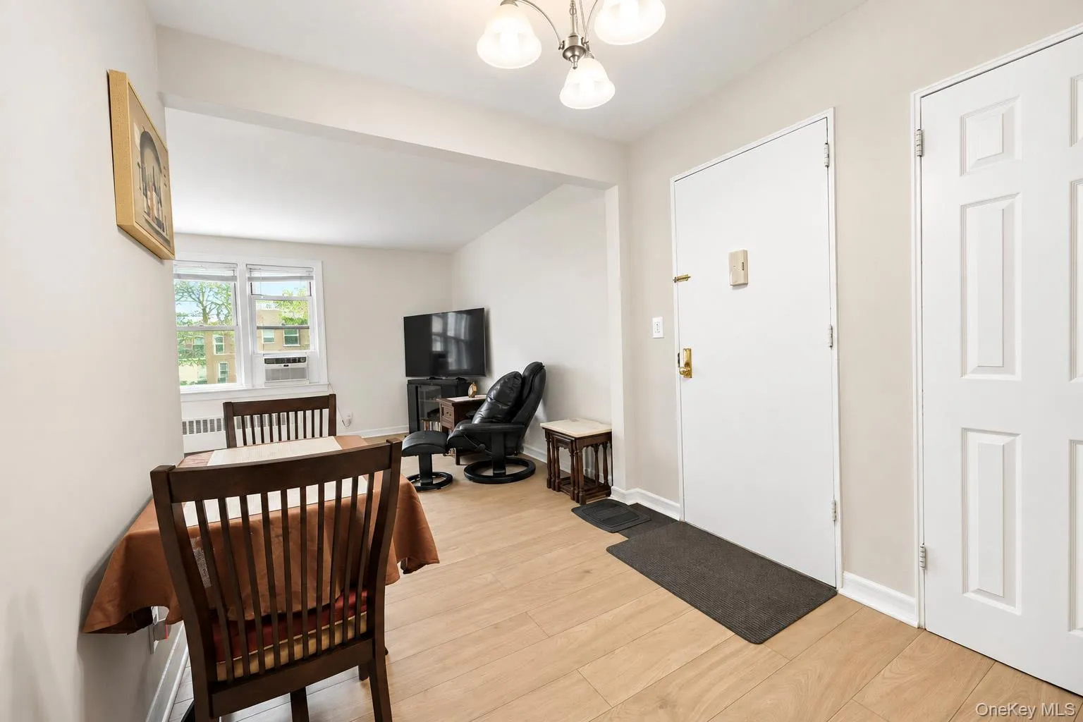 And Dining Area - New Fire Rated Entrance Door And Dining Area - New Fire Rated Entrance Door