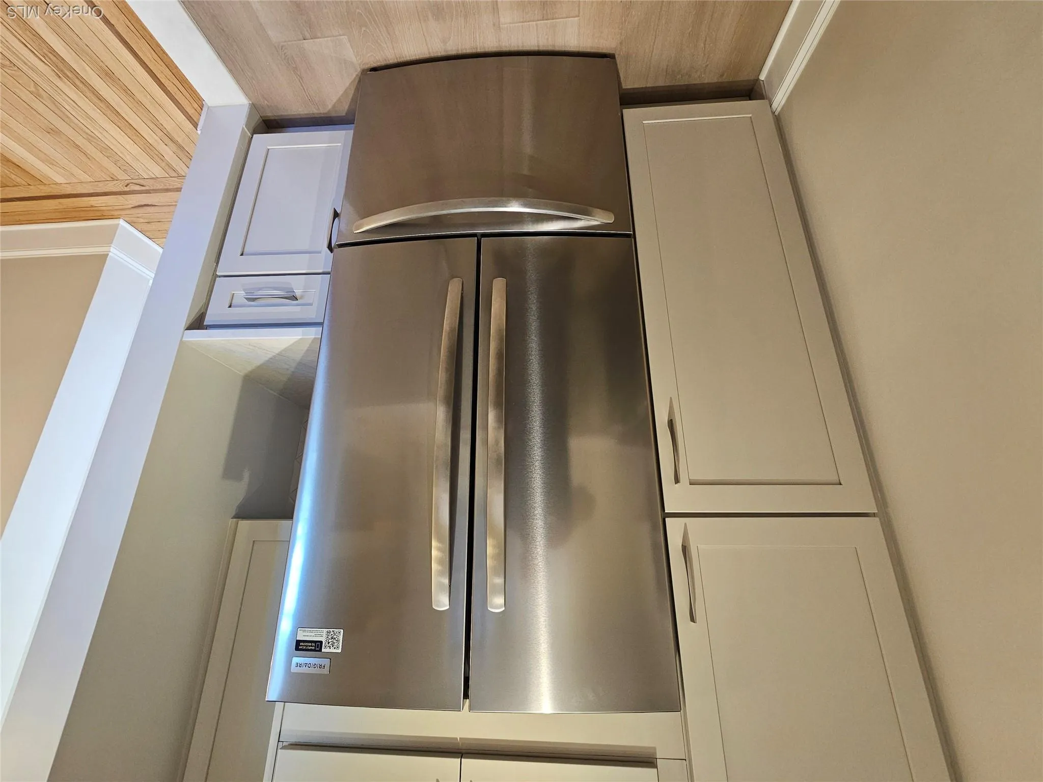 Double door fridge with water. Double door fridge with water.
