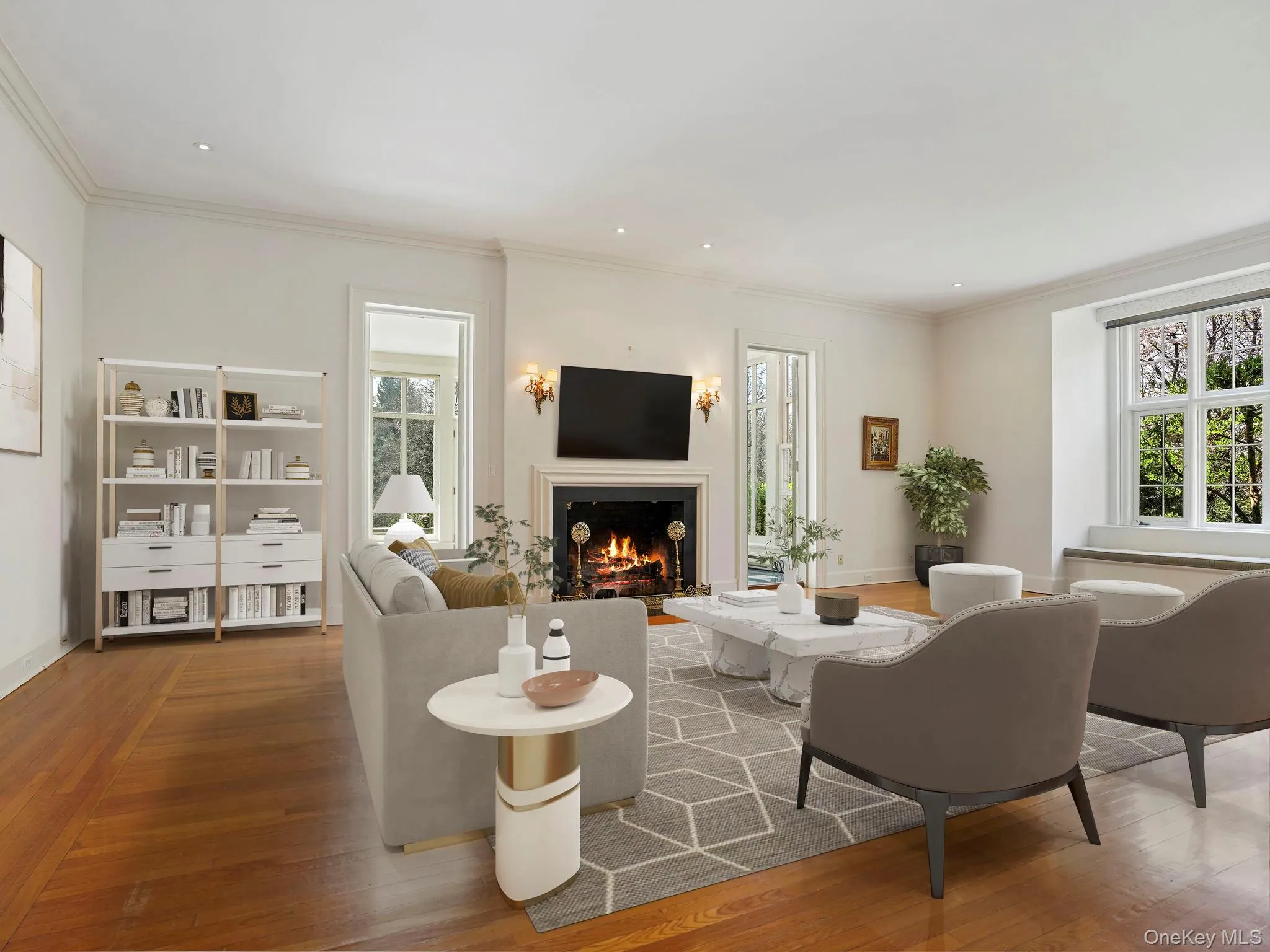 Virtually Staged Living Room. Virtually Staged Living Room.