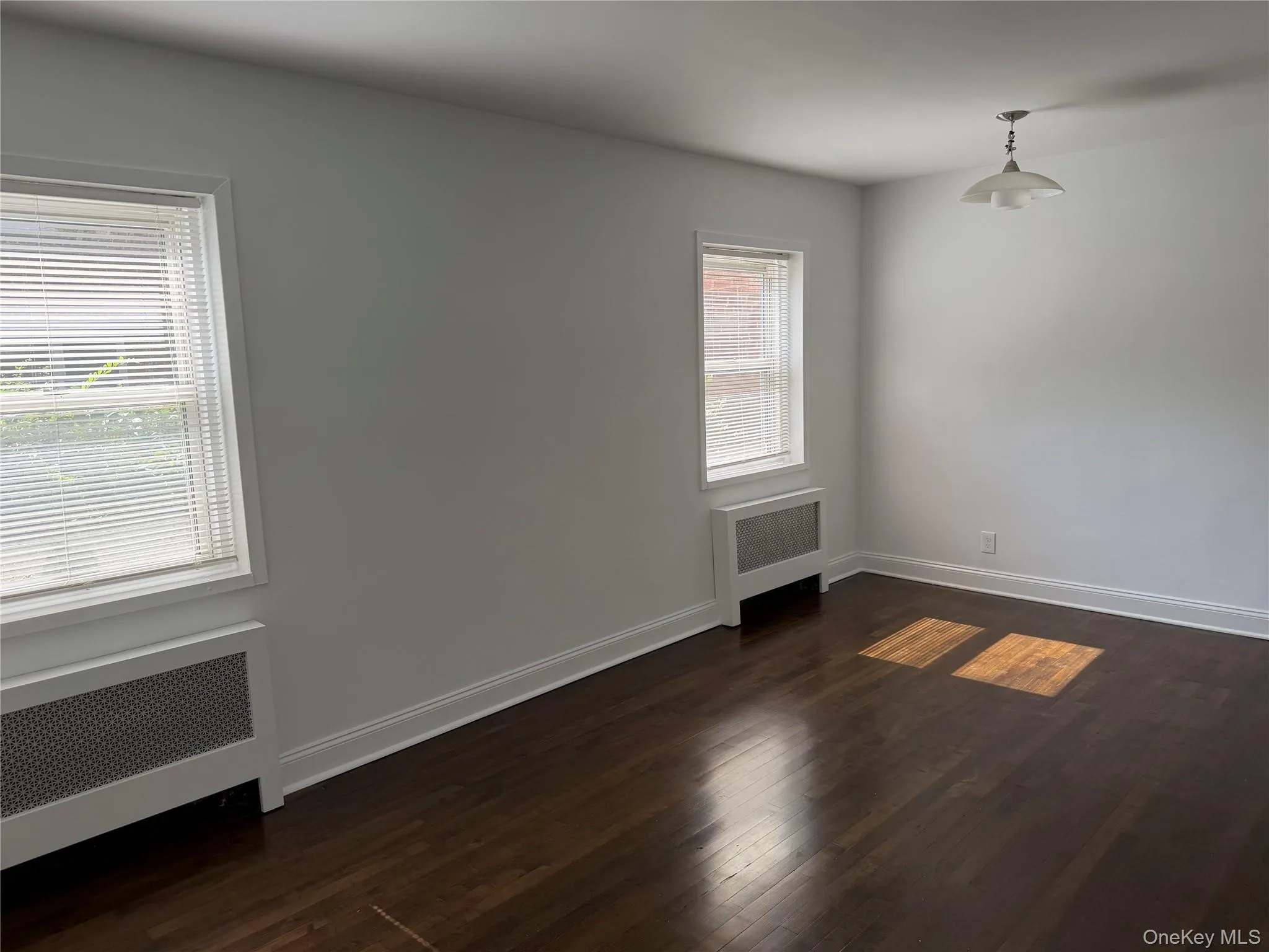 Beautifully finished hardwood flooring. Beautifully finished hardwood flooring.