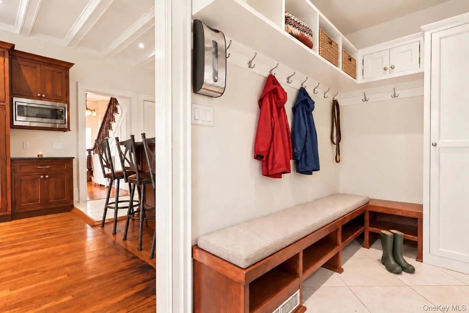 mudroom off kitchen virtually staged mudroom off kitchen virtually staged