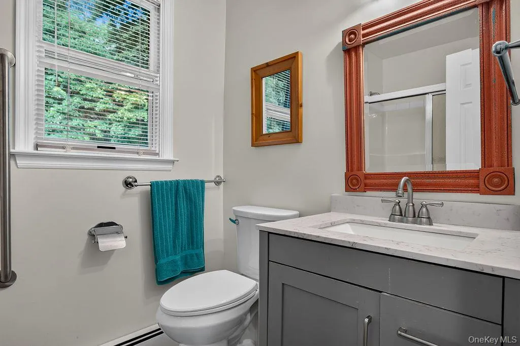 Upstairs full hall bath Upstairs full hall bath
