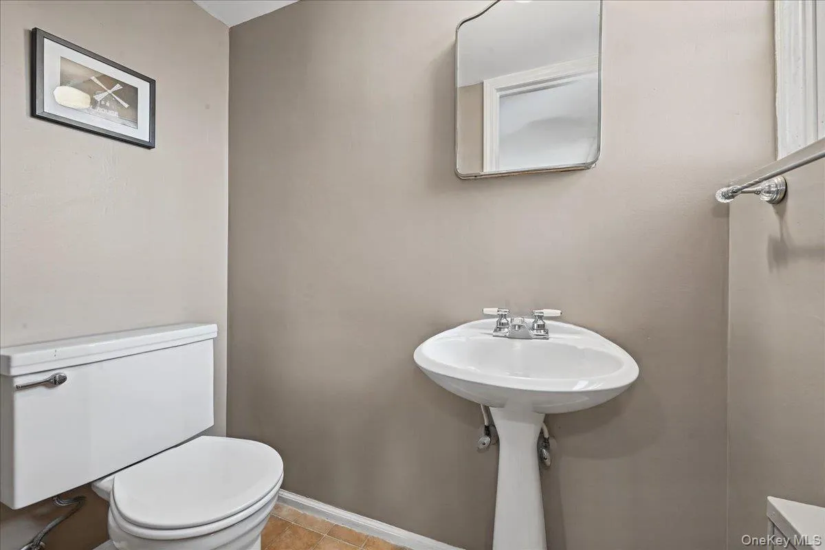 Powder room in den Powder room in den