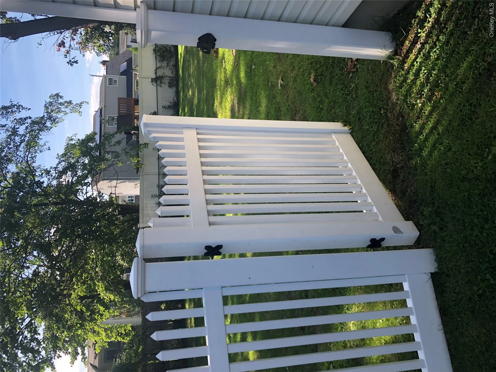entering backyard entering backyard