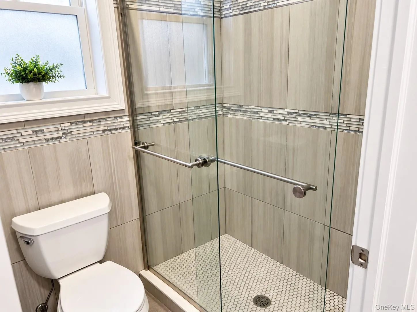 Full bathroom with shower Full bathroom with shower