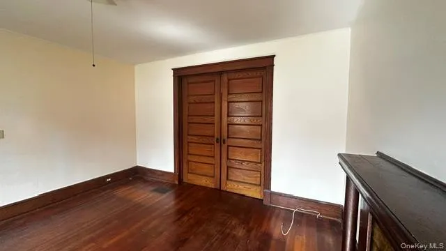 Original pocket doors between living room and kitchen Original pocket doors between living room and kitchen