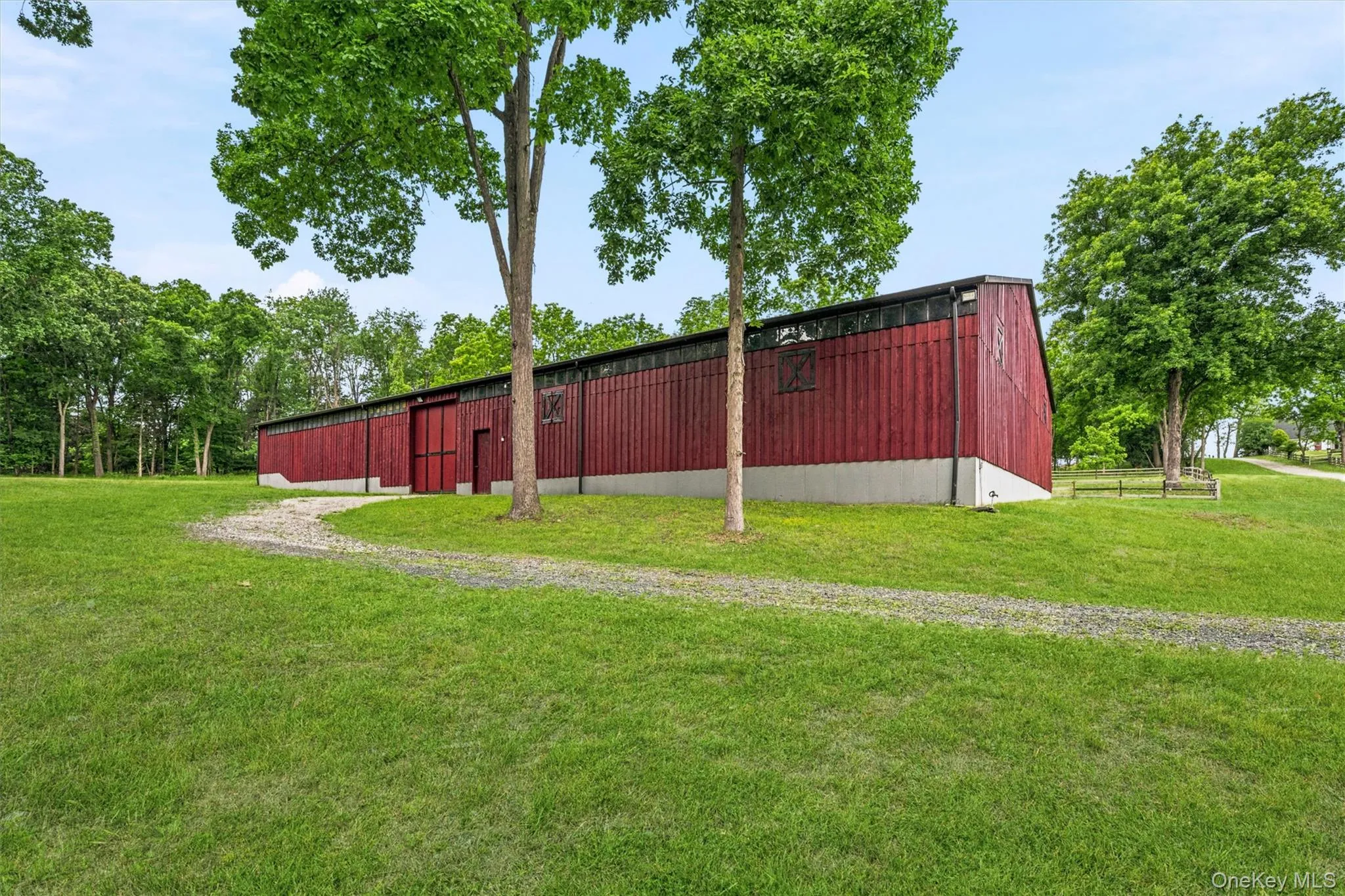 Indoor Riding Arena - Exterior View Indoor Riding Arena - Exterior View