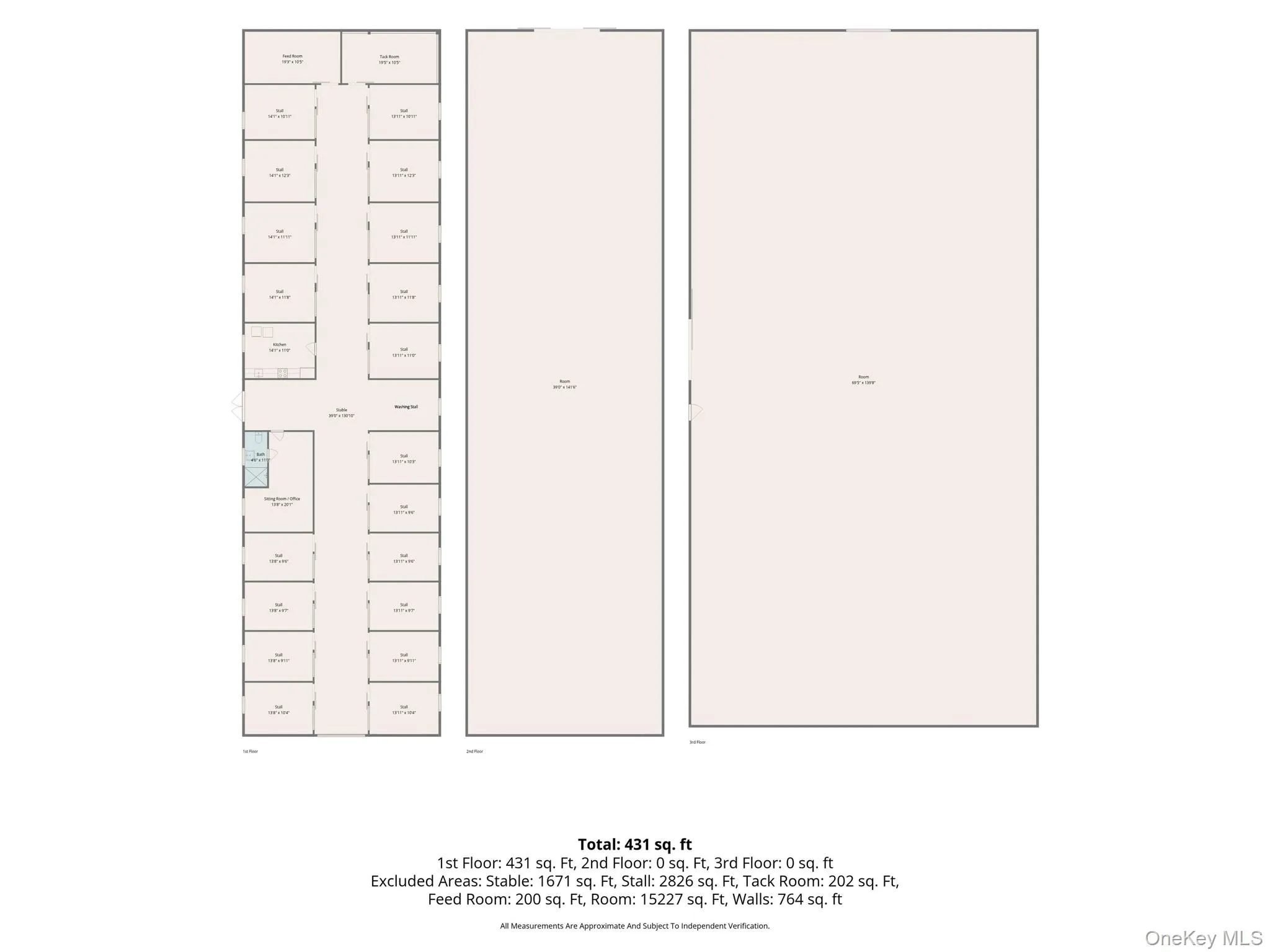Barn & Indoor Arena Layout Barn & Indoor Arena Layout