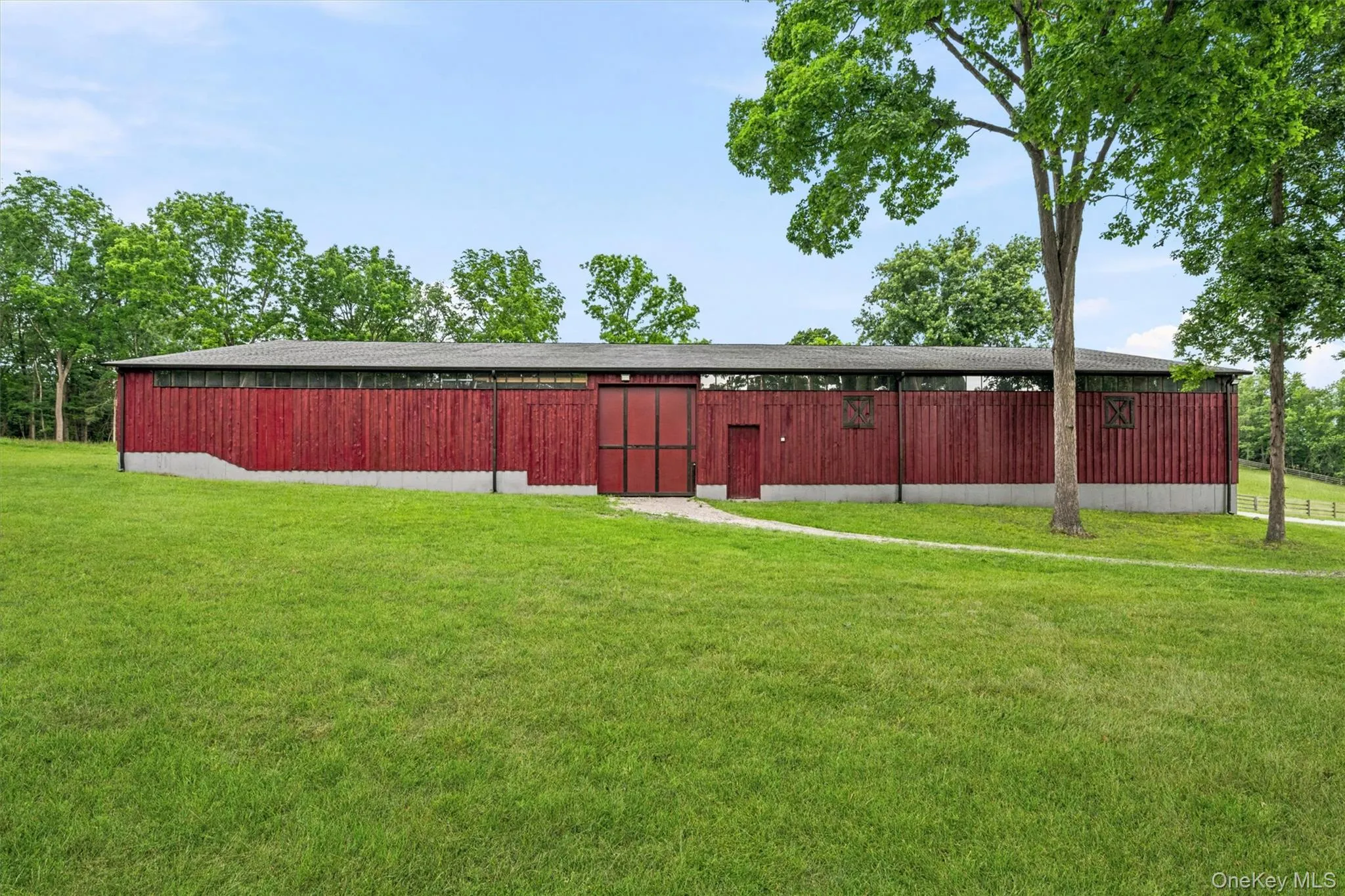 Indoor Riding Arena - Exterior View Indoor Riding Arena - Exterior View