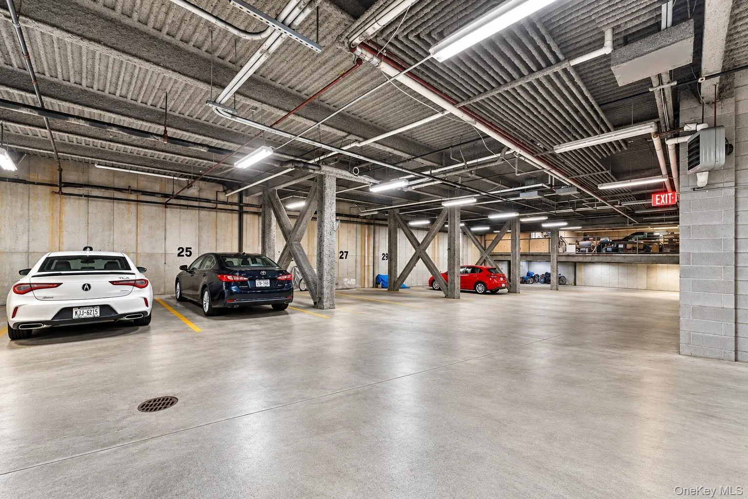Indoor garage parking Indoor garage parking