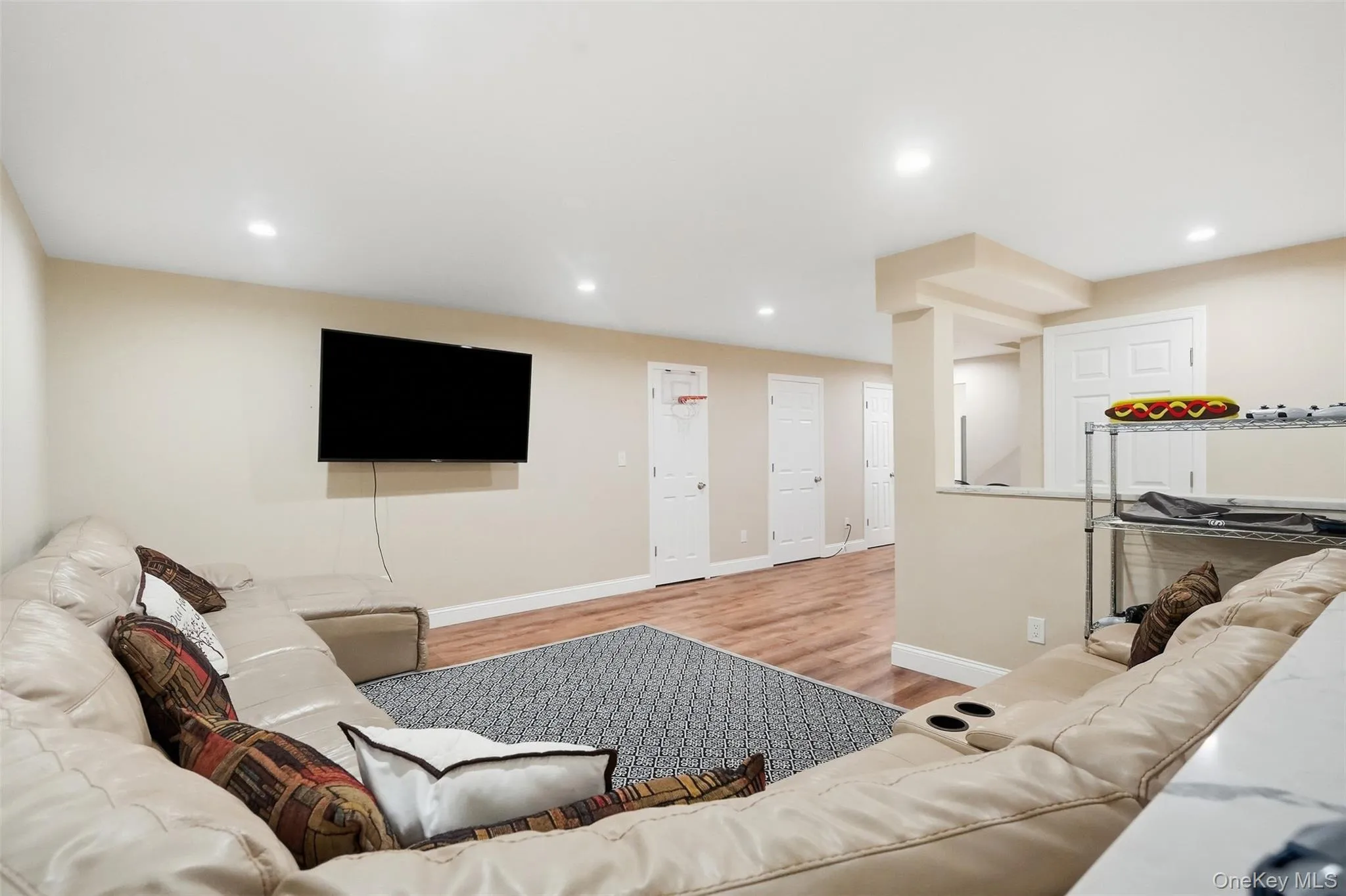 Finished basement Finished basement