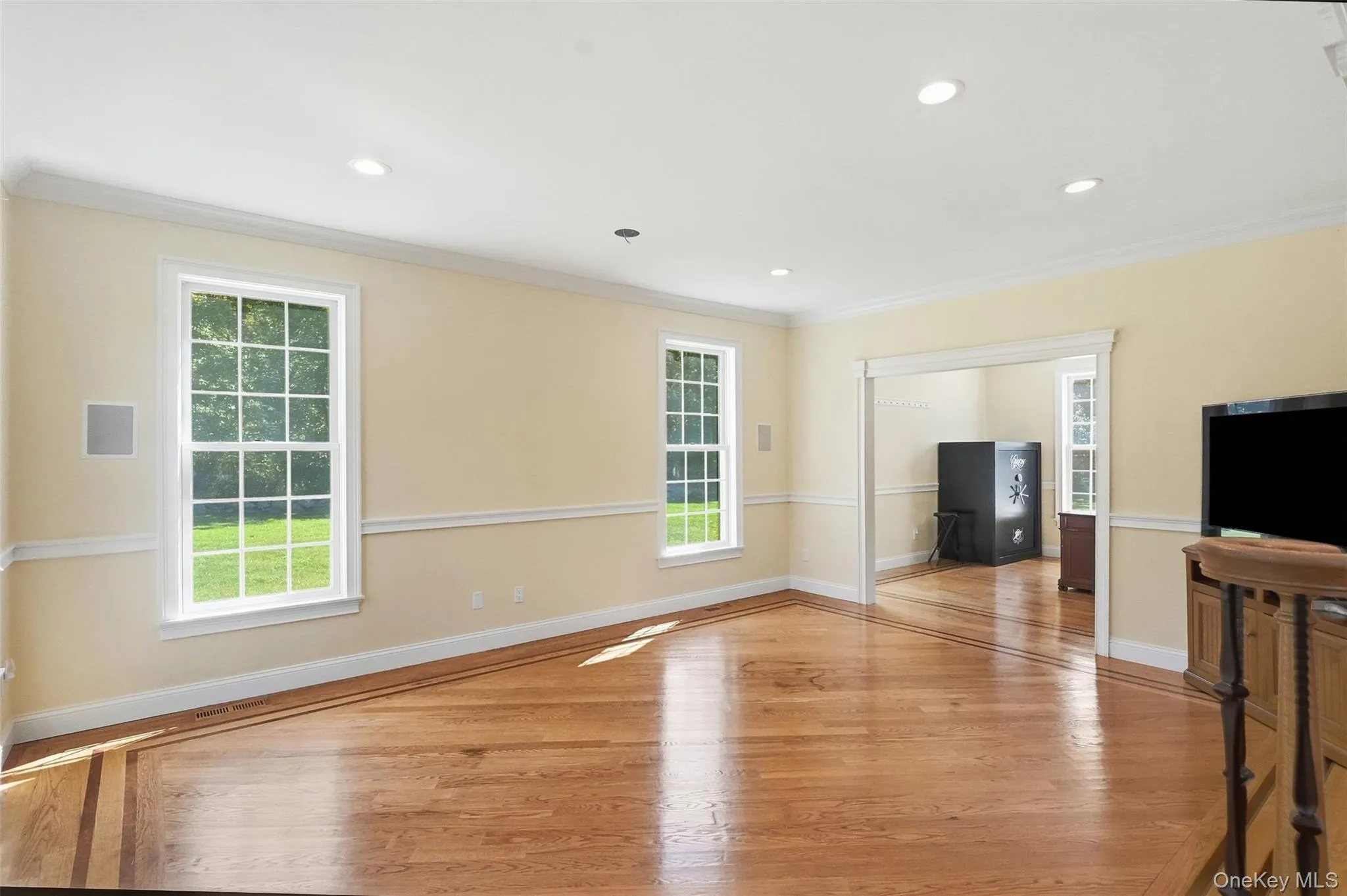 Bonus room leading to office Bonus room leading to office