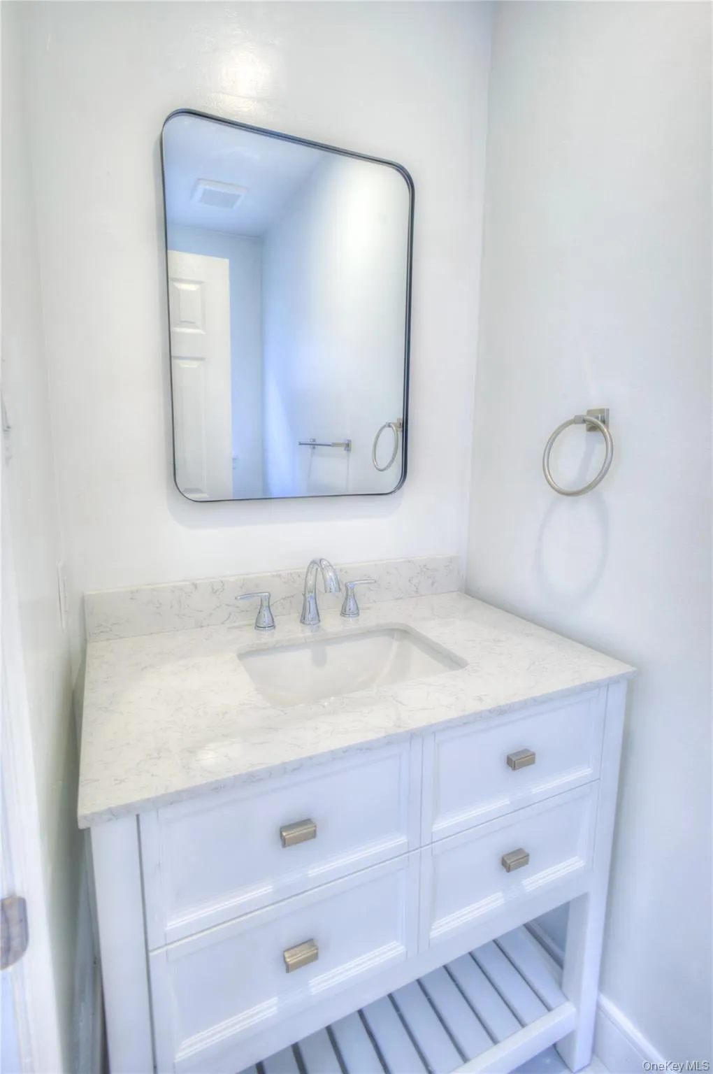 1st floor powder room. New Construction. 1st floor powder room. New Construction.