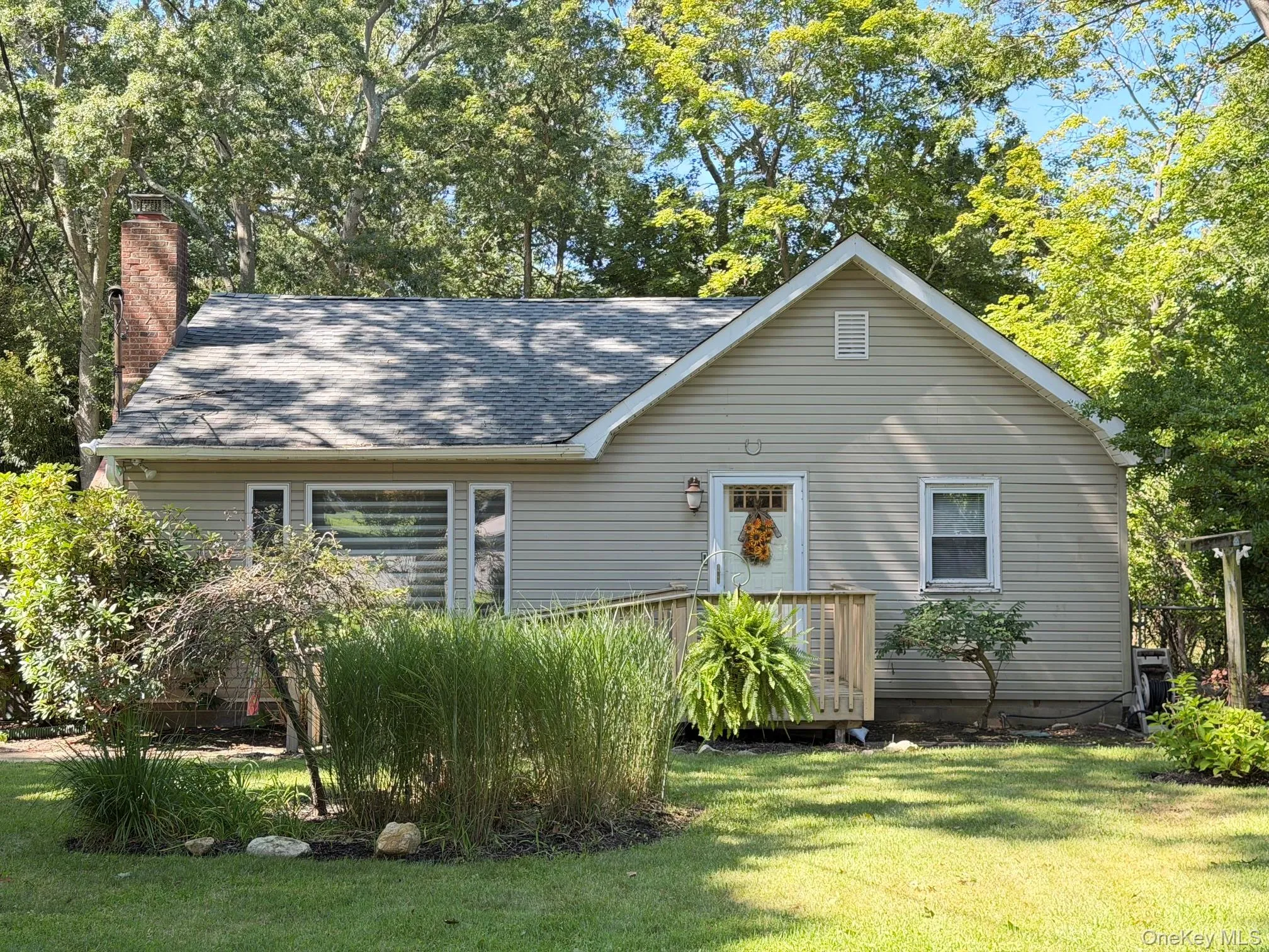 Siding exterior with a gabled roofline Siding exterior with a gabled roofline