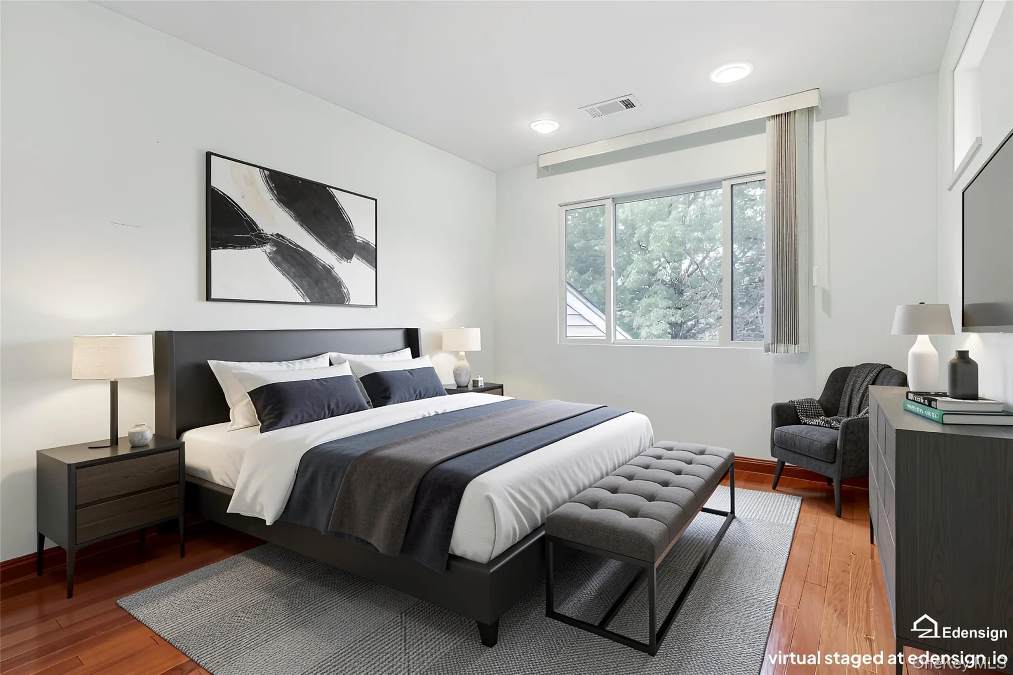 Virtually Staged bedroom Virtually Staged bedroom