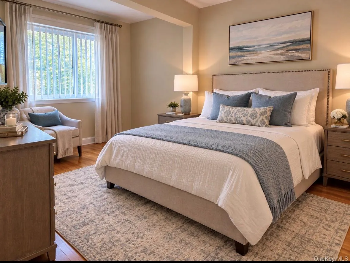 Virtually staged Lower level bedroom/ office Virtually staged Lower level bedroom/ office