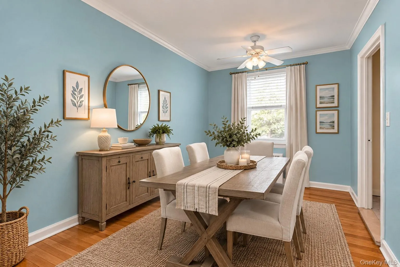 Virtually Staged Dining Room Virtually Staged Dining Room