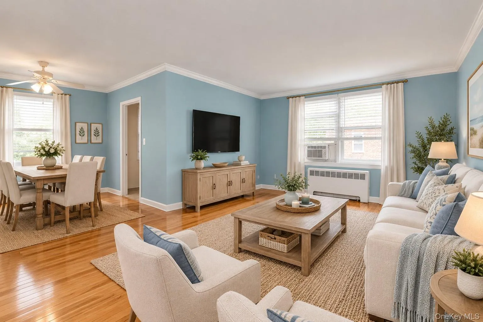 Virtually Staged Living Room/Dining Room Combo Virtually Staged Living Room/Dining Room Combo