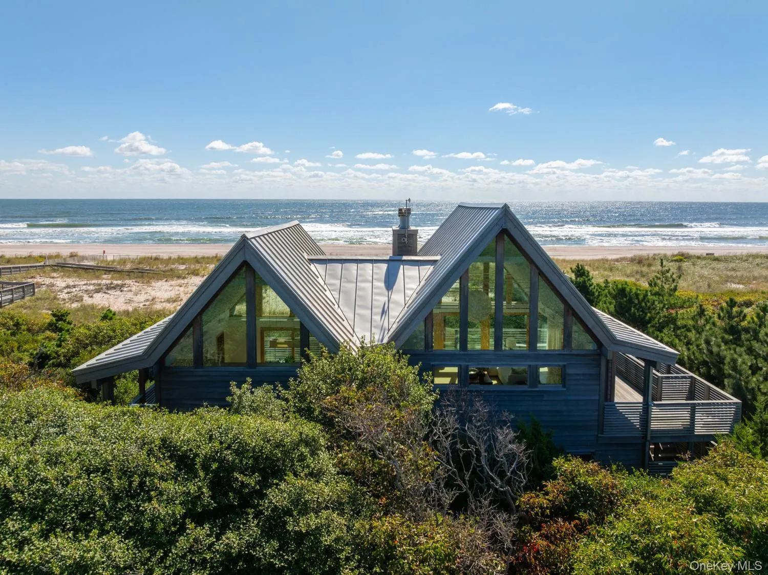 Behind Structure with Ocean as backdrop Behind Structure with Ocean as backdrop