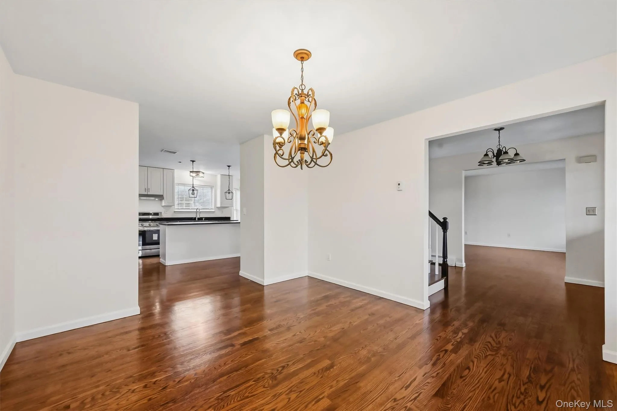 A dedicated dining space adds a more formal option without feeling separated from the rest of the home A dedicated dining space adds a more formal option without feeling separated from the rest of the home