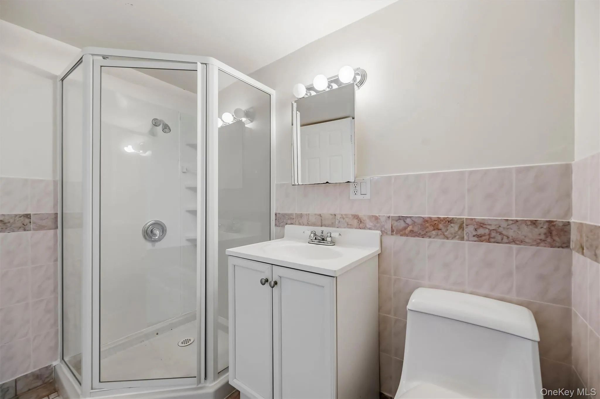 A full bathroom on the lower level adds another layer of convenience, complete with a walk-in shower. A full bathroom on the lower level adds another layer of convenience, complete with a walk-in shower.