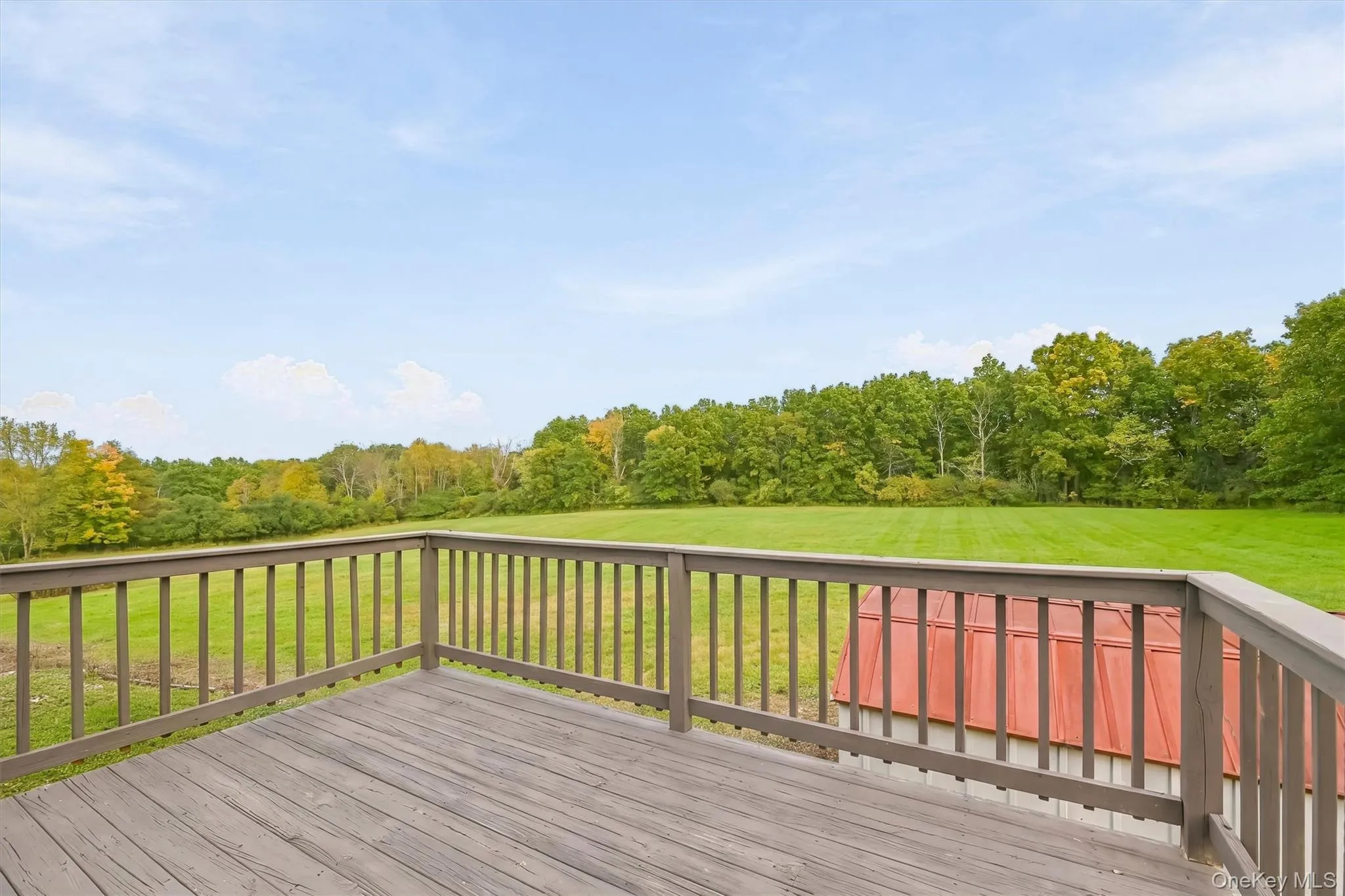 This is the kind of backyard view that makes you want to stay outside a little longer. This is the kind of backyard view that makes you want to stay outside a little longer.
