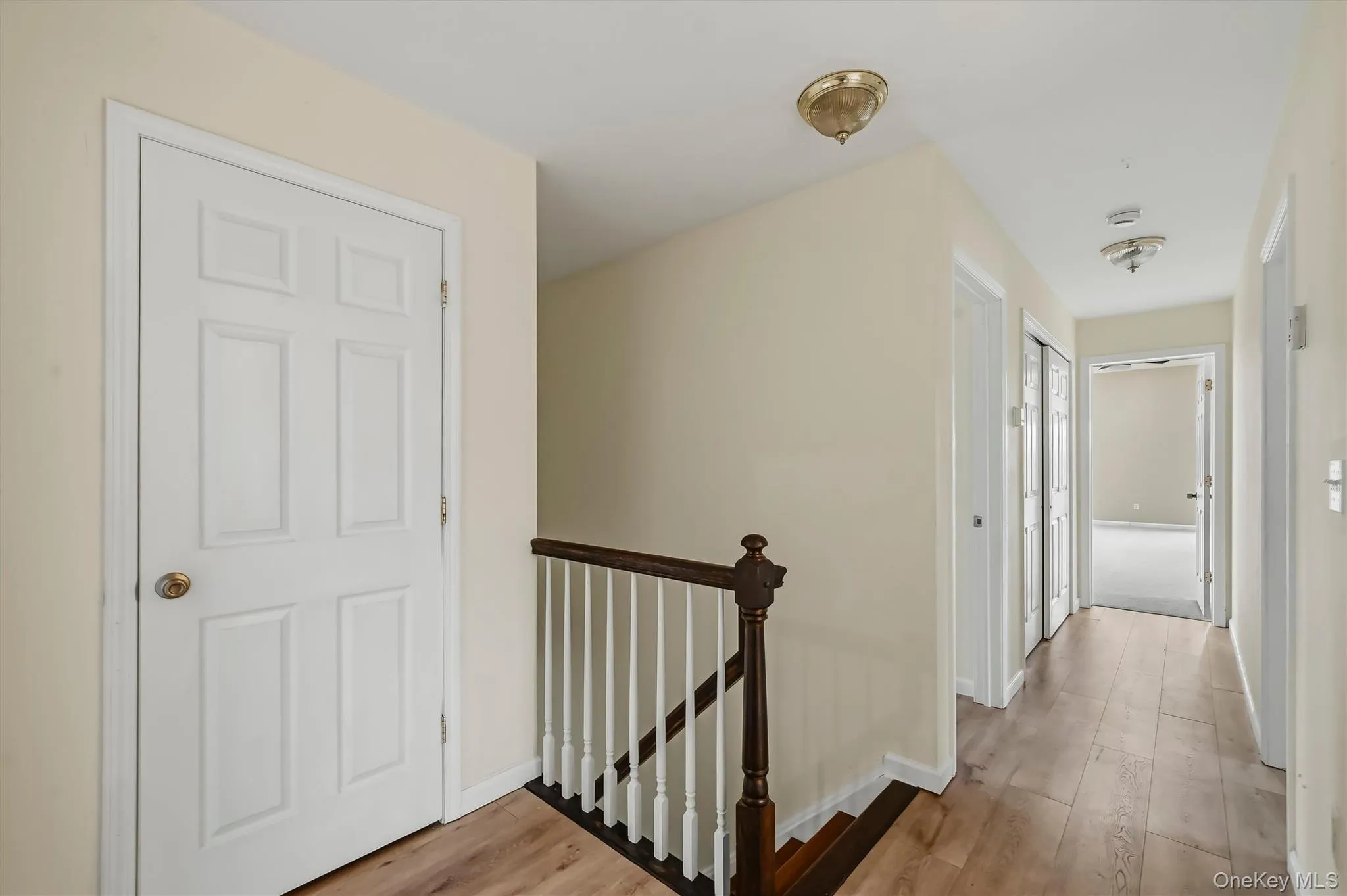 Head upstairs, where the home continues with generously proportioned bedrooms and plenty of living space. Head upstairs, where the home continues with generously proportioned bedrooms and plenty of living space.