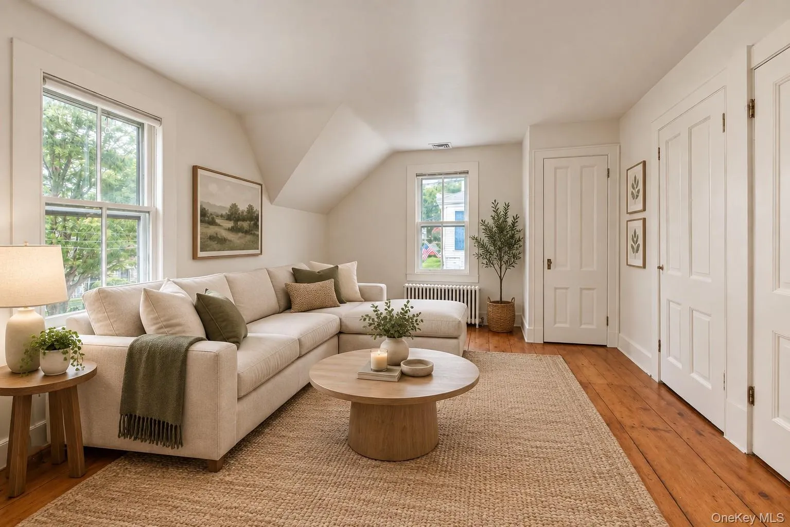 office/studio virtually staged as seating area of 2nd bedroom office/studio virtually staged as seating area of 2nd bedroom