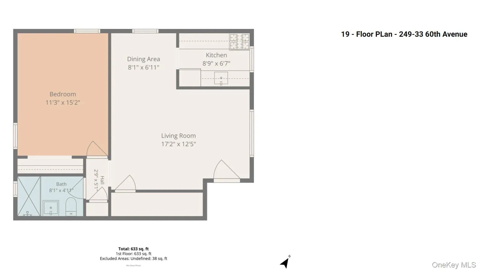 249-33 60th Avenue, New York, NY, 1 Bedroom Bedrooms, 3 Rooms Rooms,1 BathroomBathrooms,Residential,For Rent,60th,0,1052227 249-33 60th Avenue, New York, NY, 1 Bedroom Bedrooms, 3 Rooms Rooms,1 BathroomBathrooms,Residential,For Rent,60th,0,1052227
