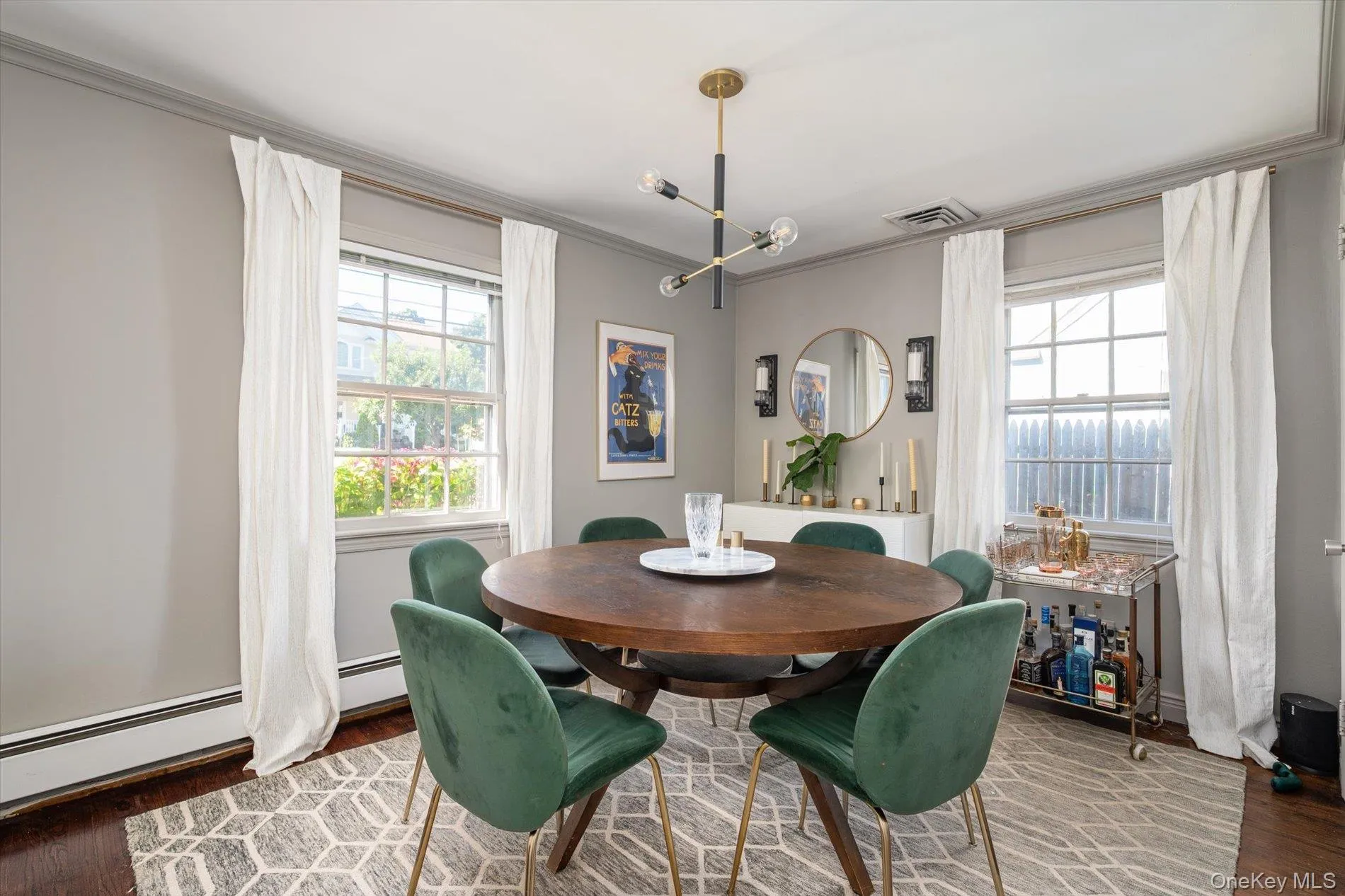 Formal dining room. Formal dining room.